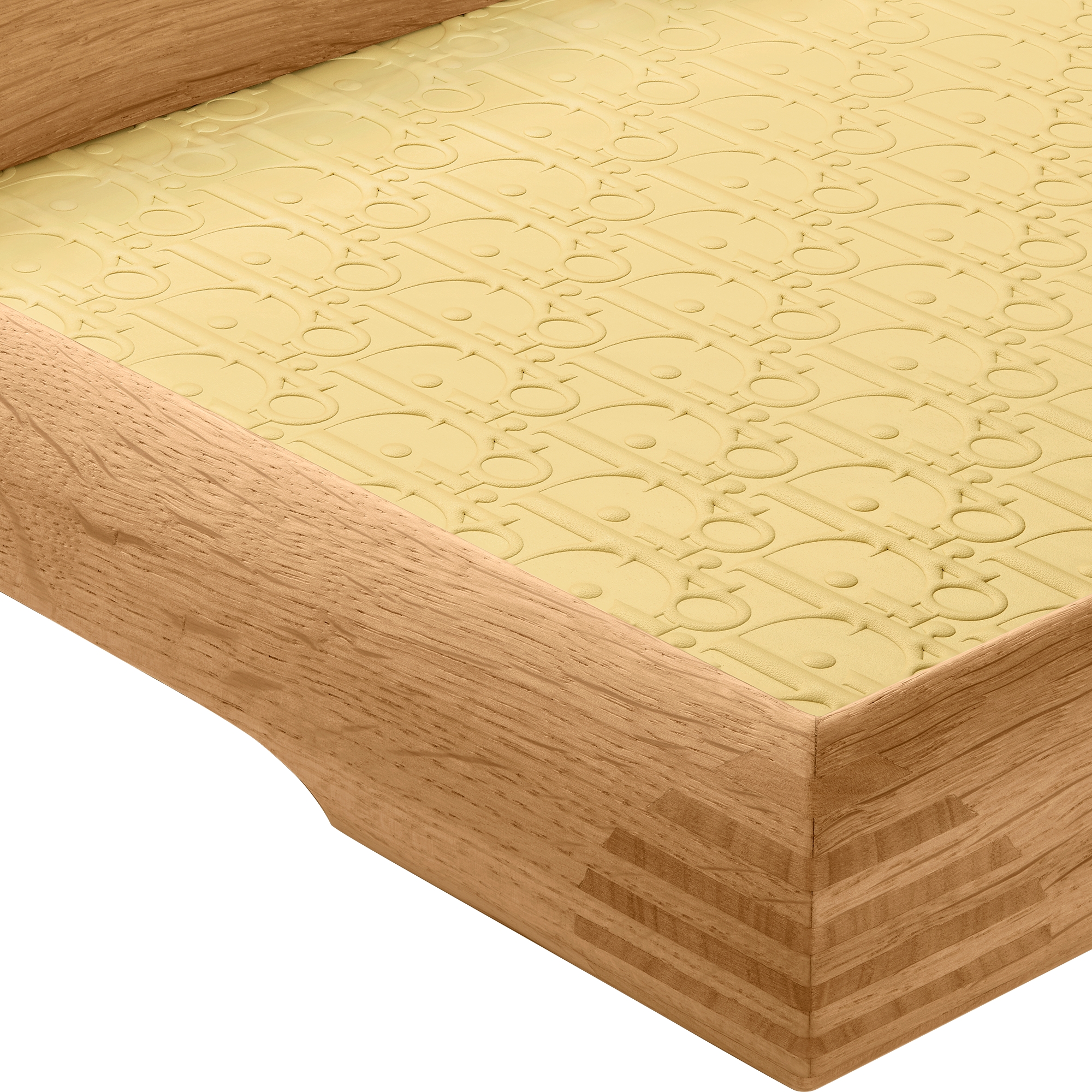 Vassoio S Dior Maison x Pierre Yovanovitch, giallo E09