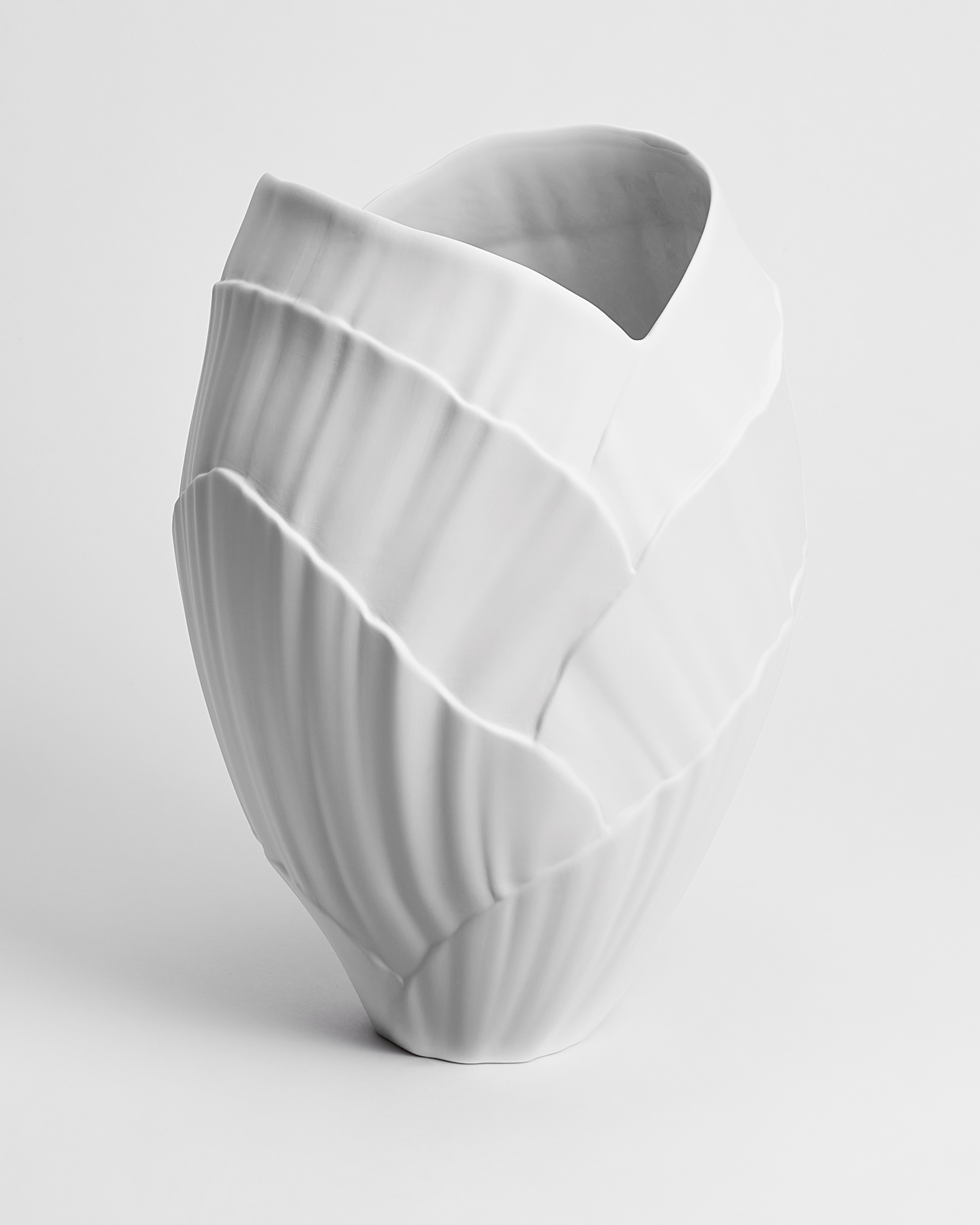 Tulipe-vaas Wit porselein E03