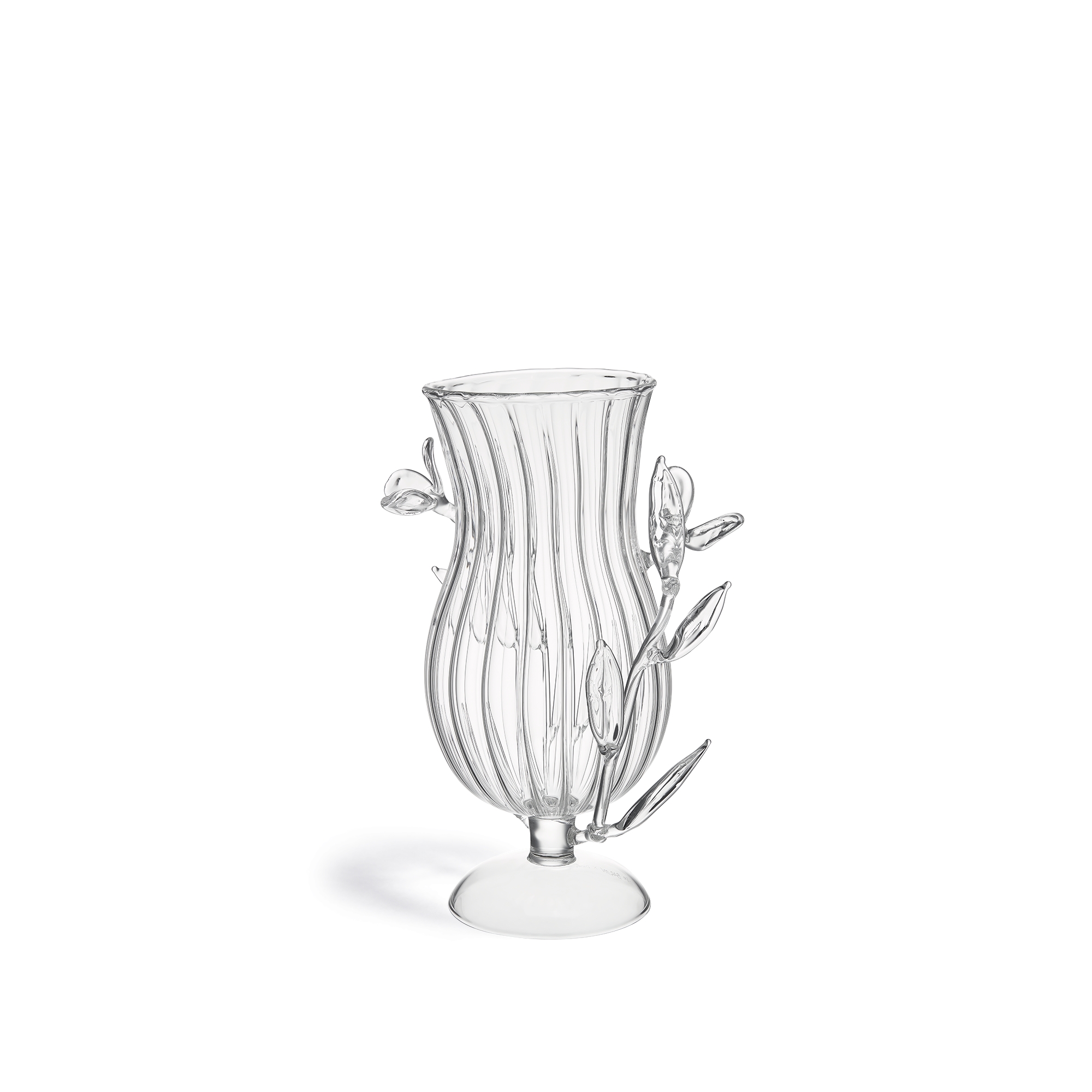 Vase Transparentes, mundgeblasenes Sam Baron für Dior Maison Glas E08