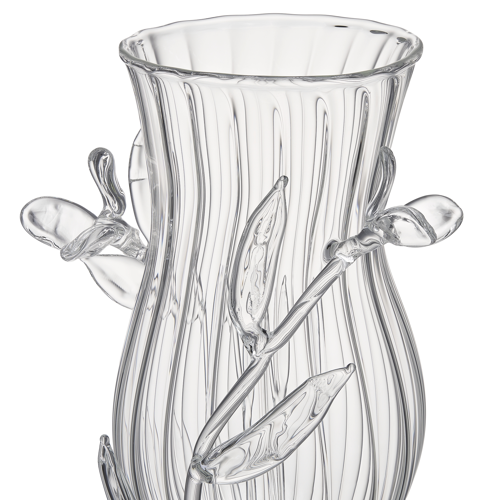 Vase Transparentes, mundgeblasenes Sam Baron für Dior Maison Glas E10