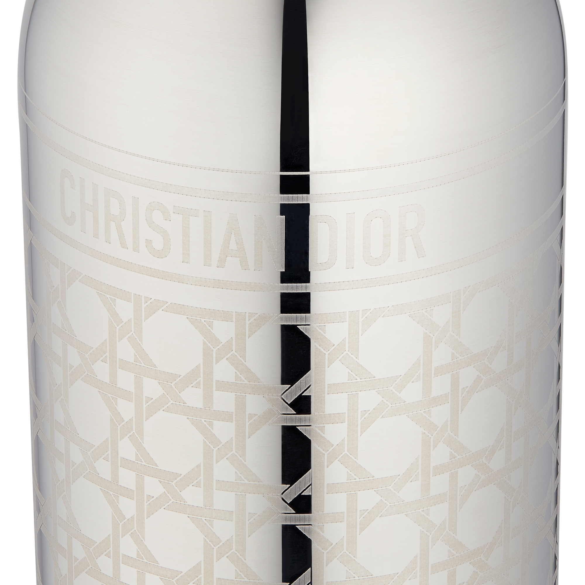 Water Bottle Stainless Steel with Cannage Motif E09