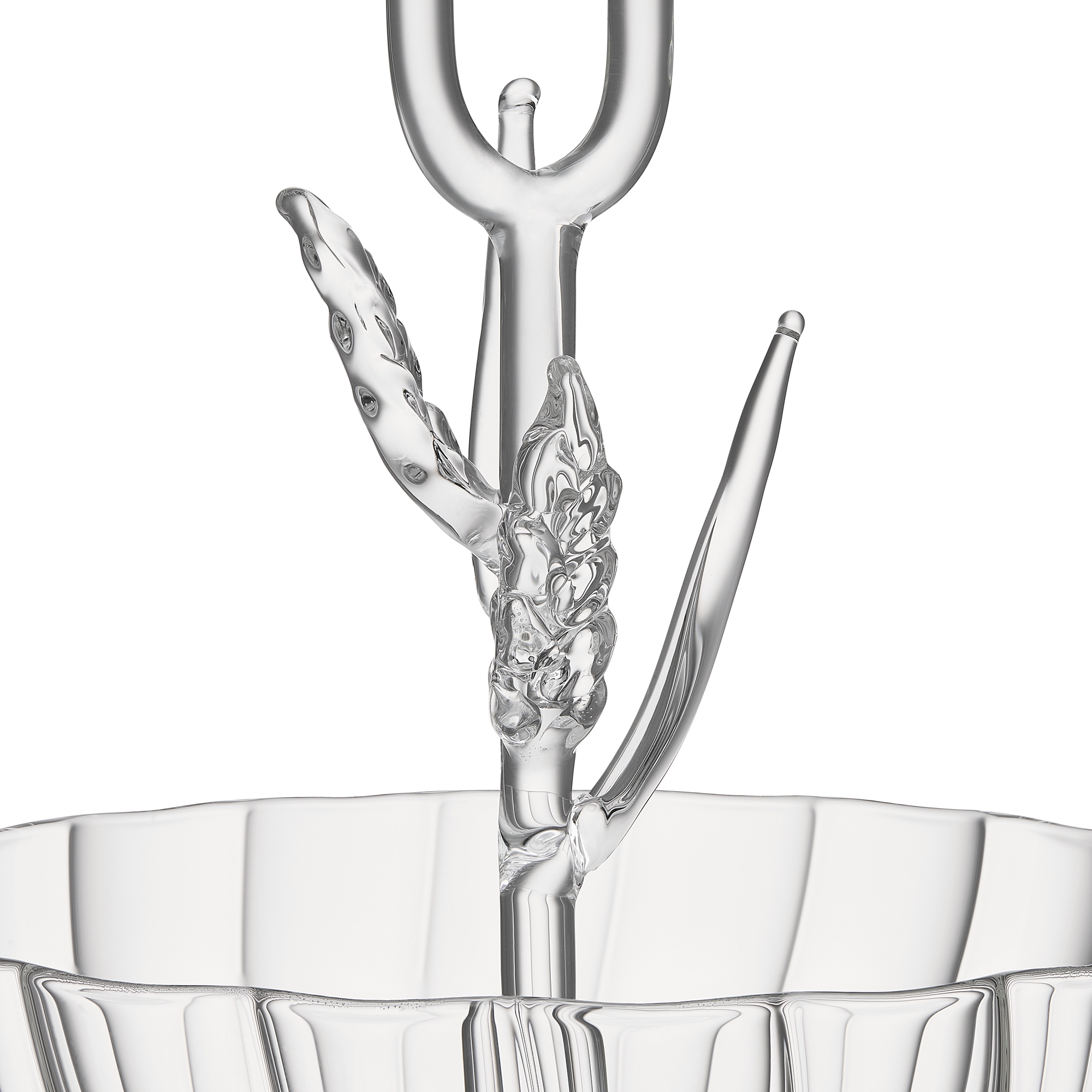 Decorative Dish Sam Baron for Dior Maison, Transparent Hand-Blown Glass E10