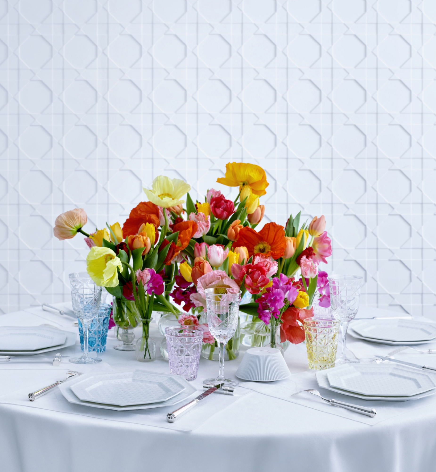 Dessert Plate White Miss Dior Cannage E13