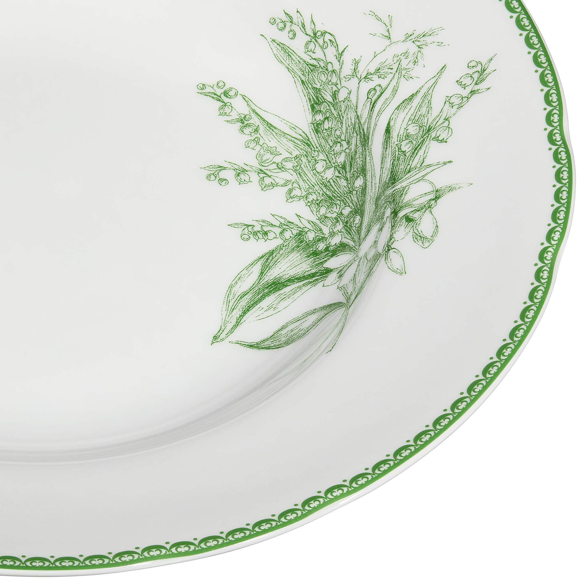 湯盤 Lily of the Valley，綠色 E09