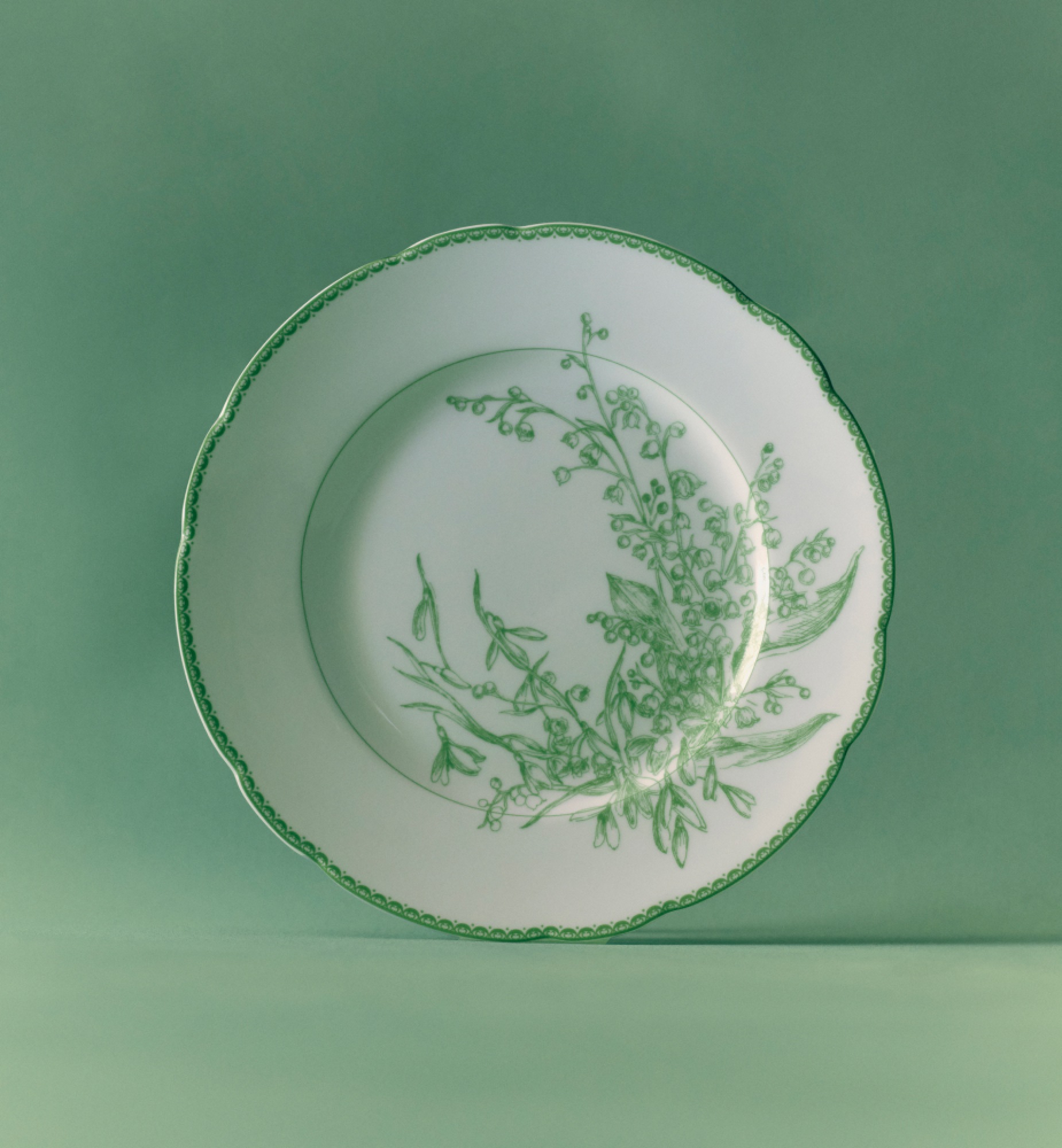デザートプレート 21cm Lily of the Valley E12