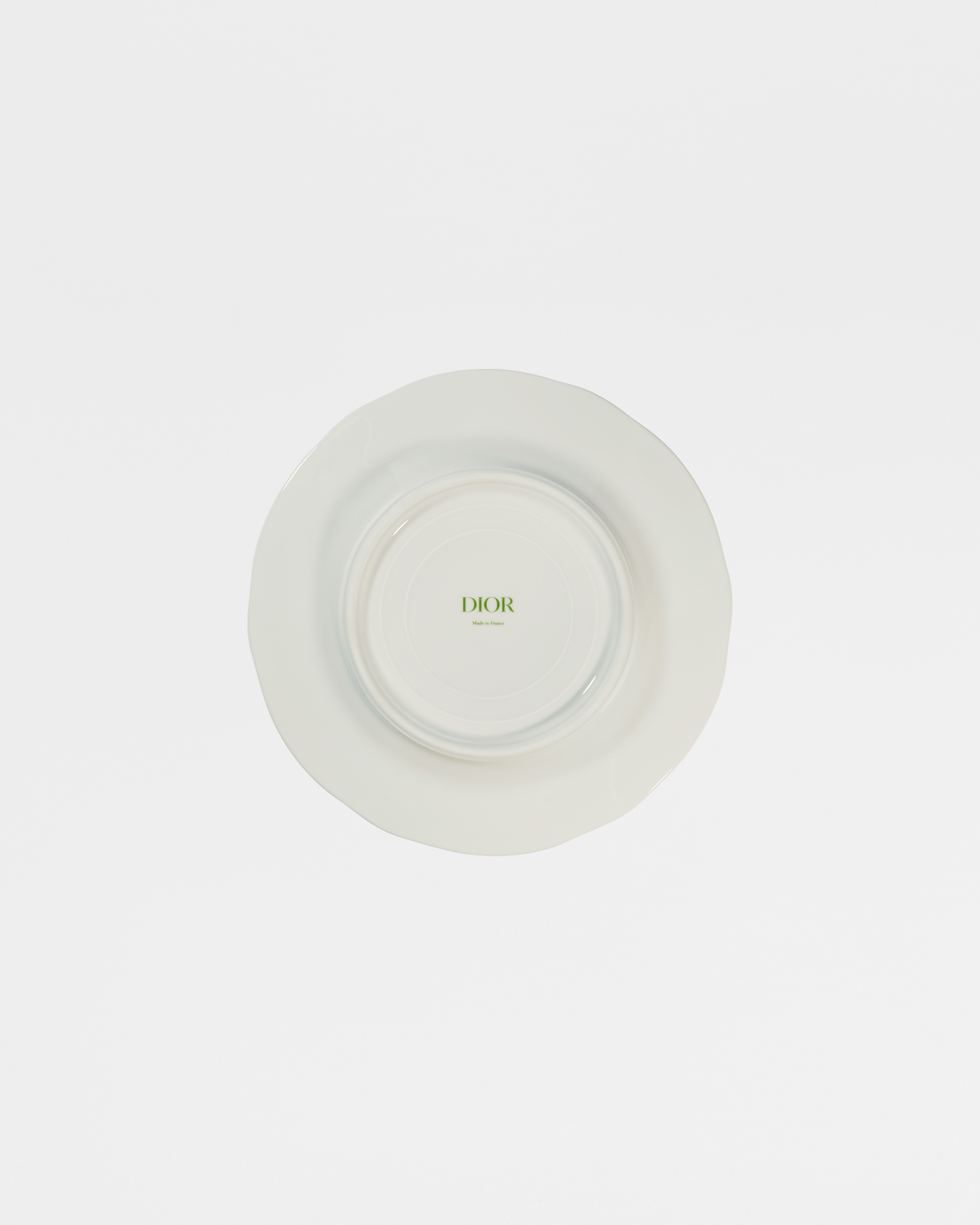 Dessert Plate Lily of the Valley, Green E08