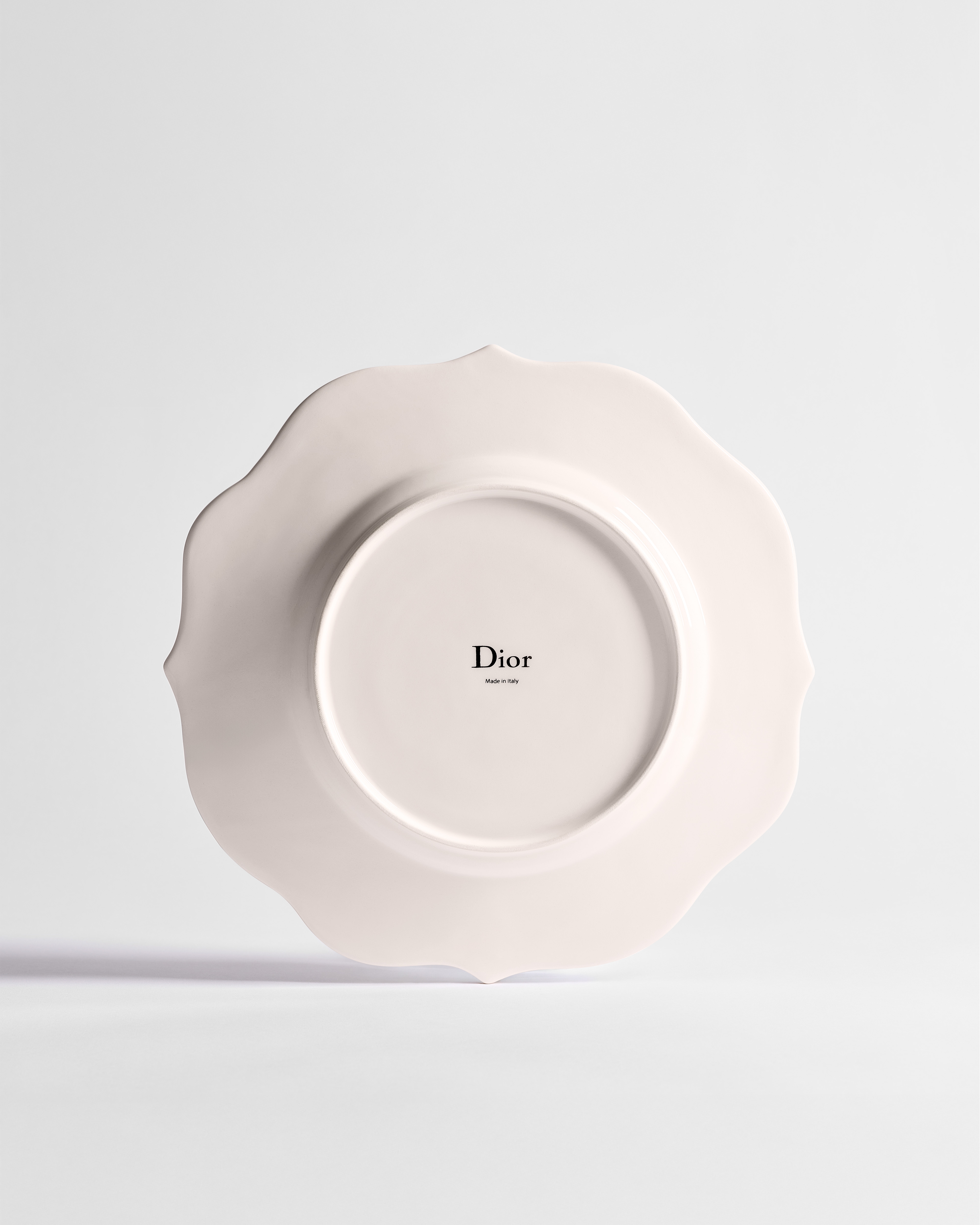 Piatto piano Lily Dior avorio E08