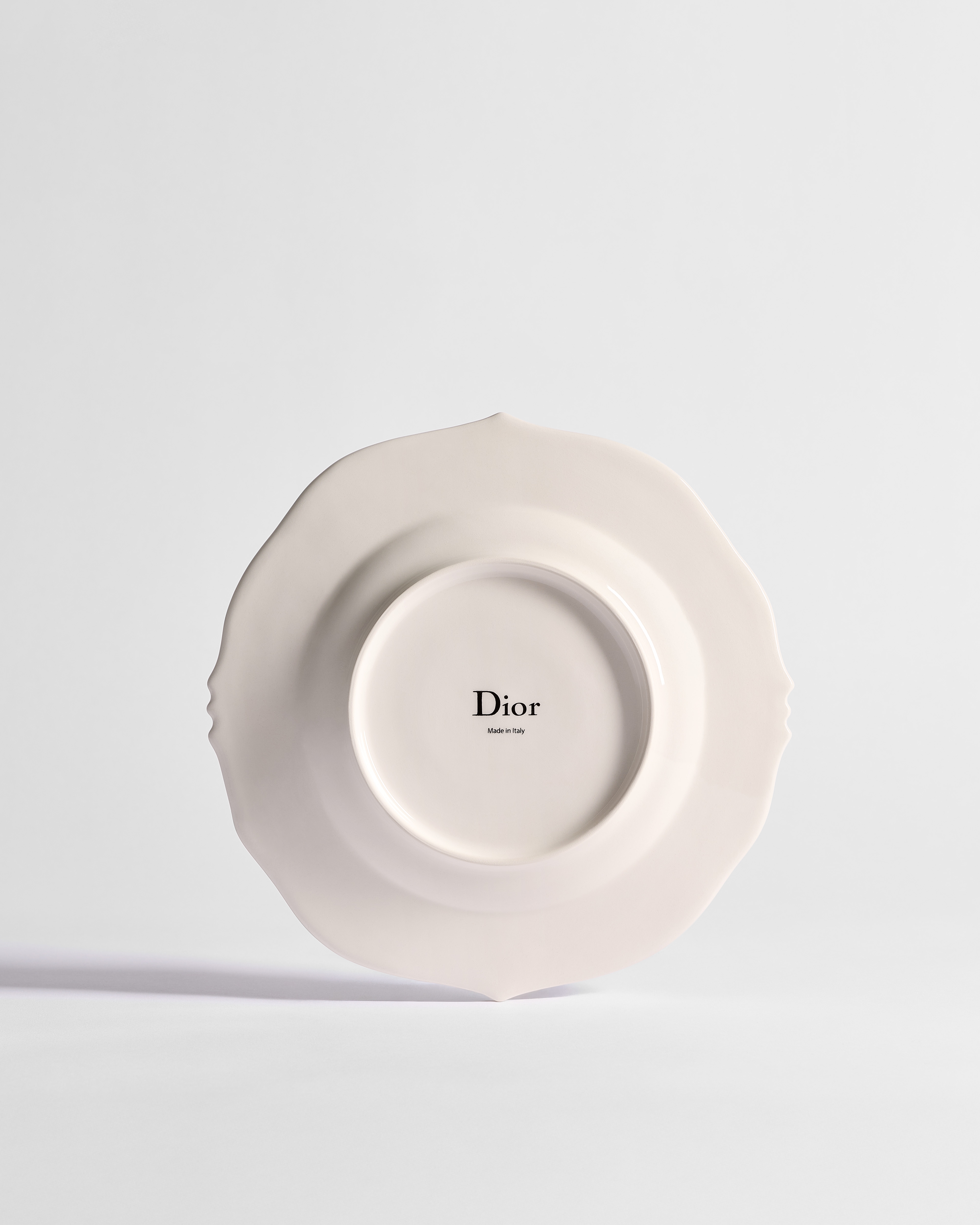 Piatto da dessert Lily Dior avorio E08