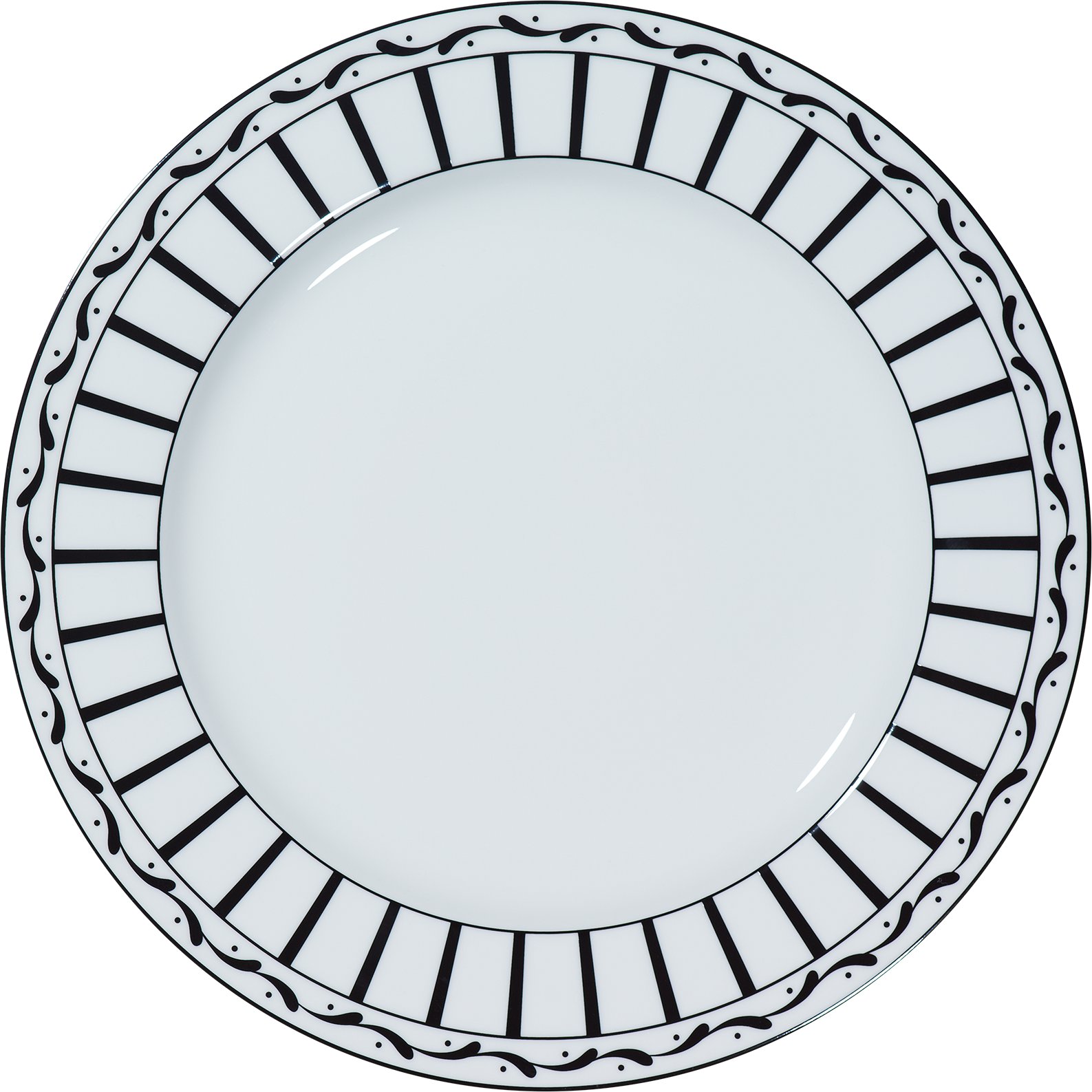 Decorative Plate Front view Front view