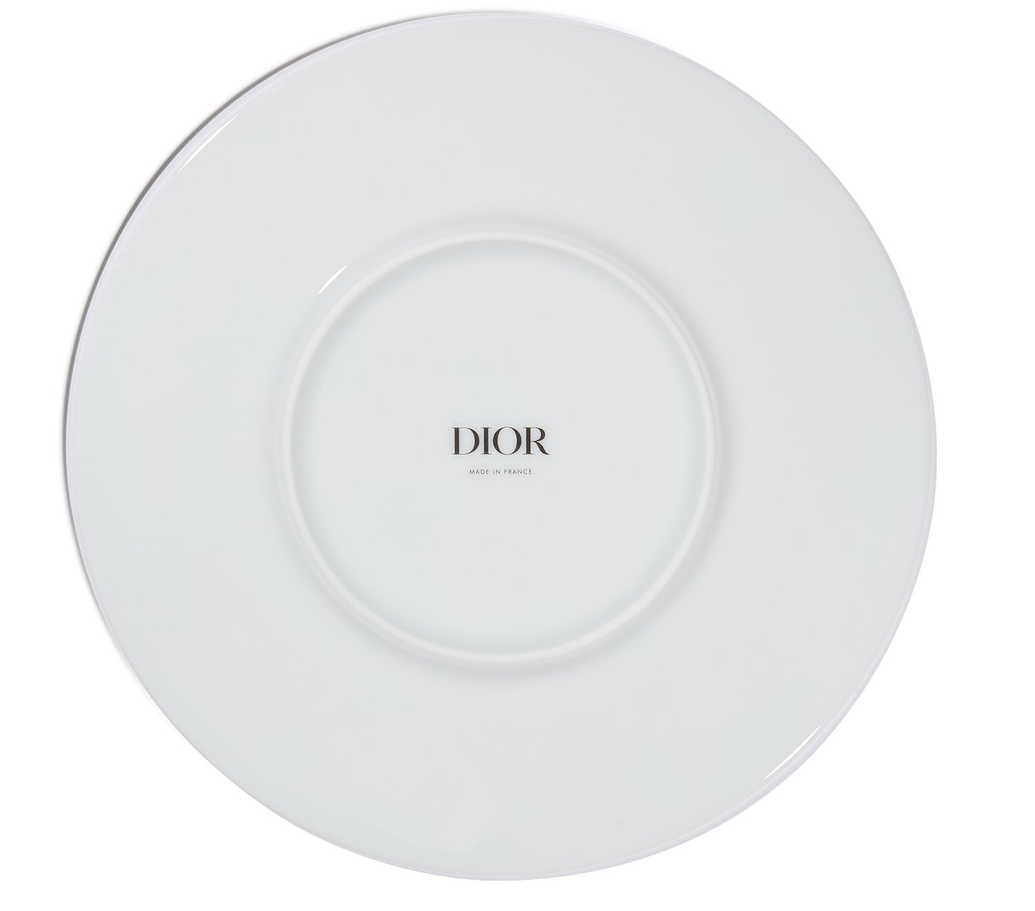 Set of Six Dessert Plates Back view