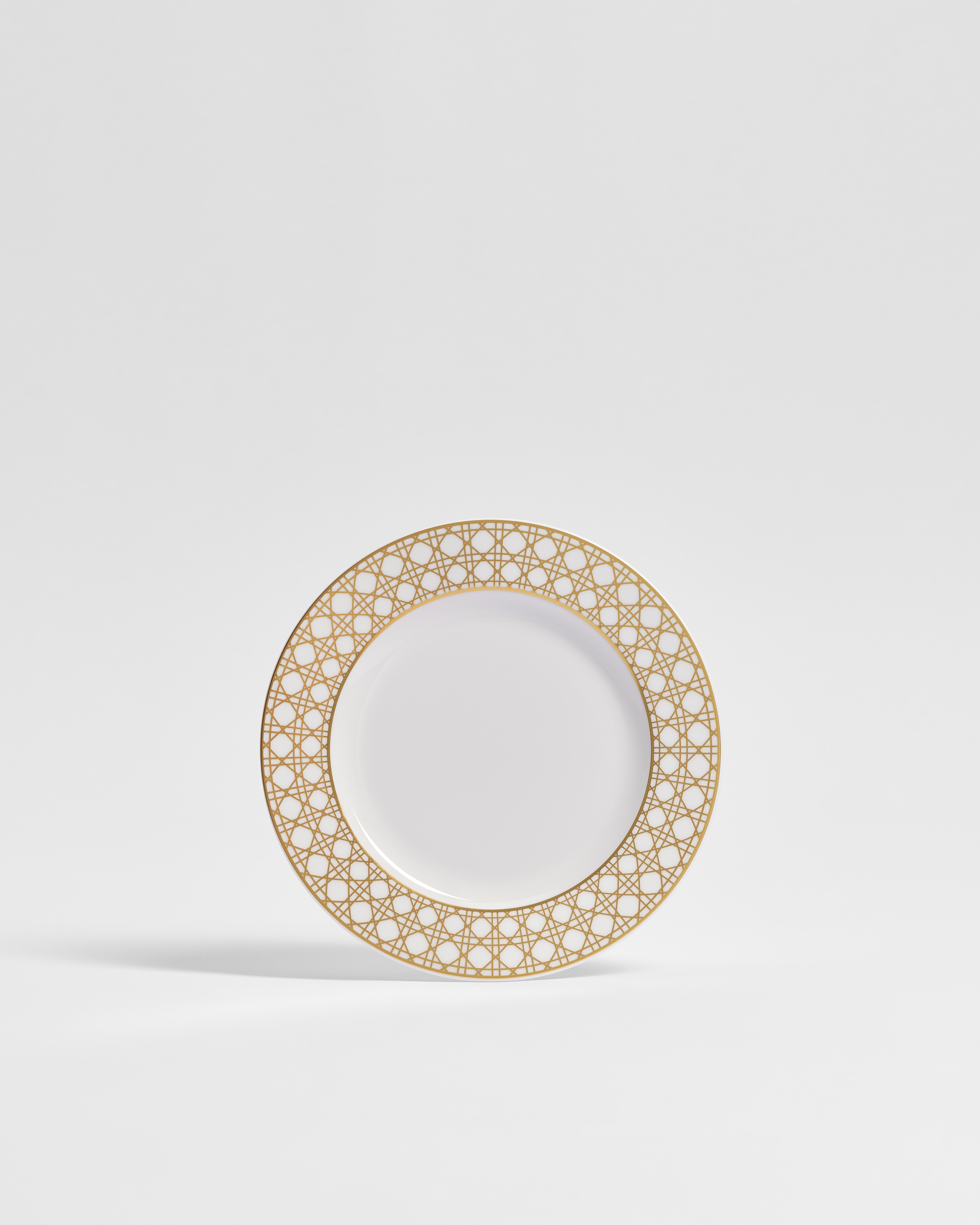 Side Plate Gold-Tone Cannage Montaigne E01