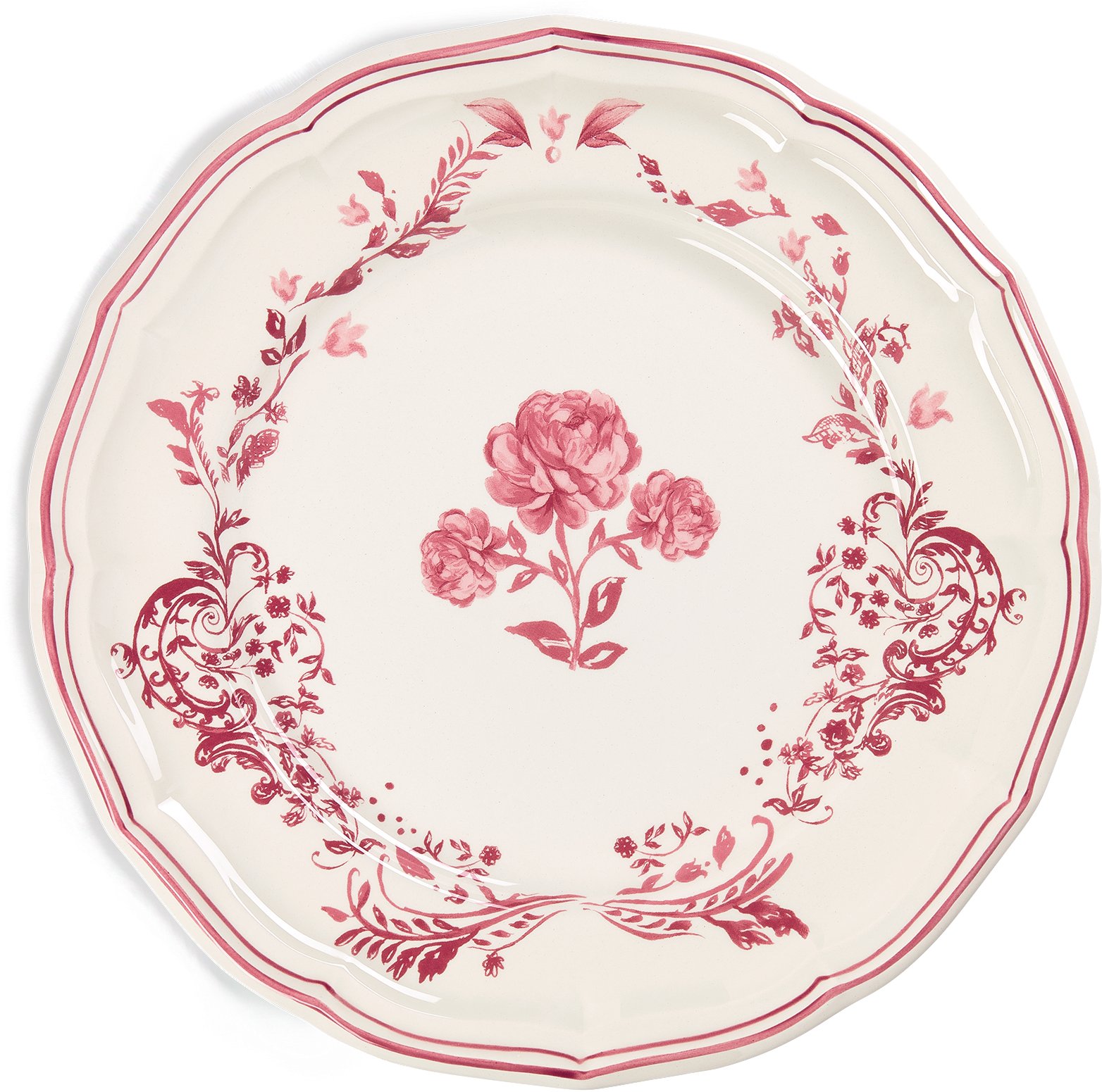 Assiette à dîner aria_woman_viewcode_e01