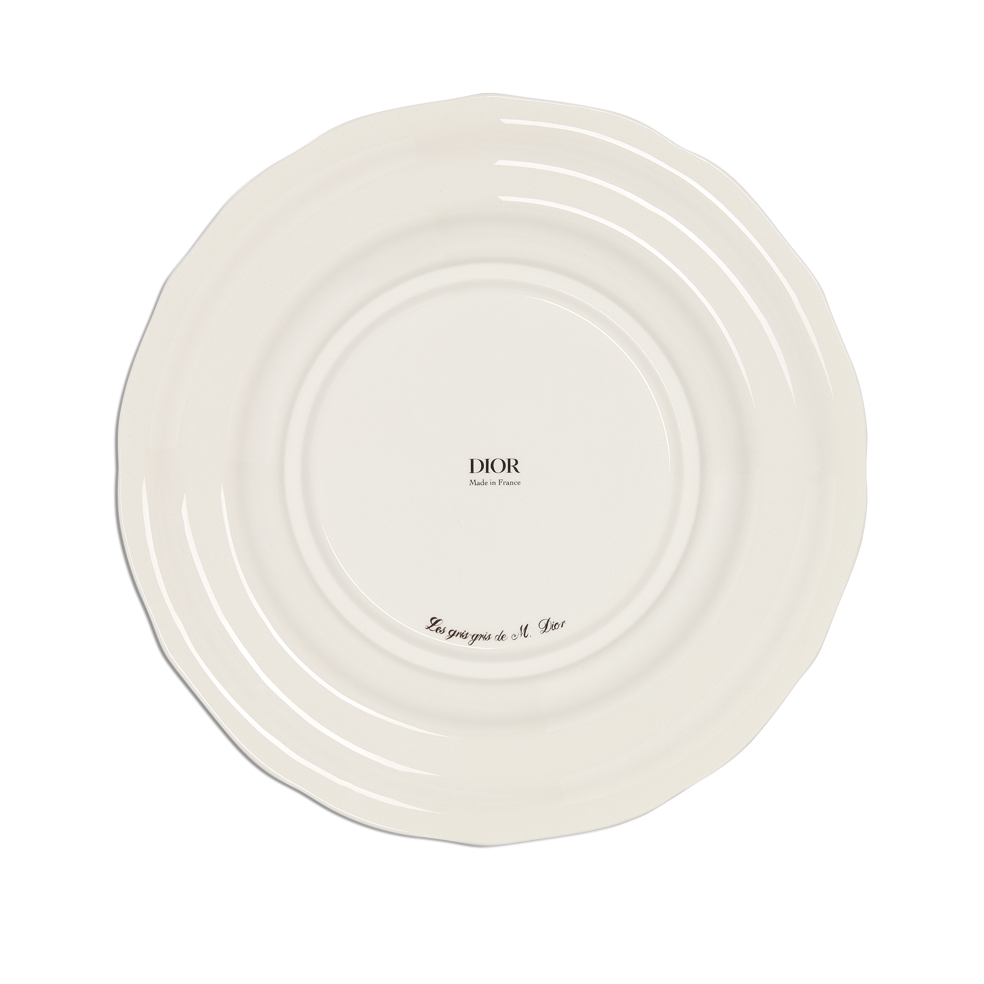 Speiseteller Keramik mit Rosenmotiv E08