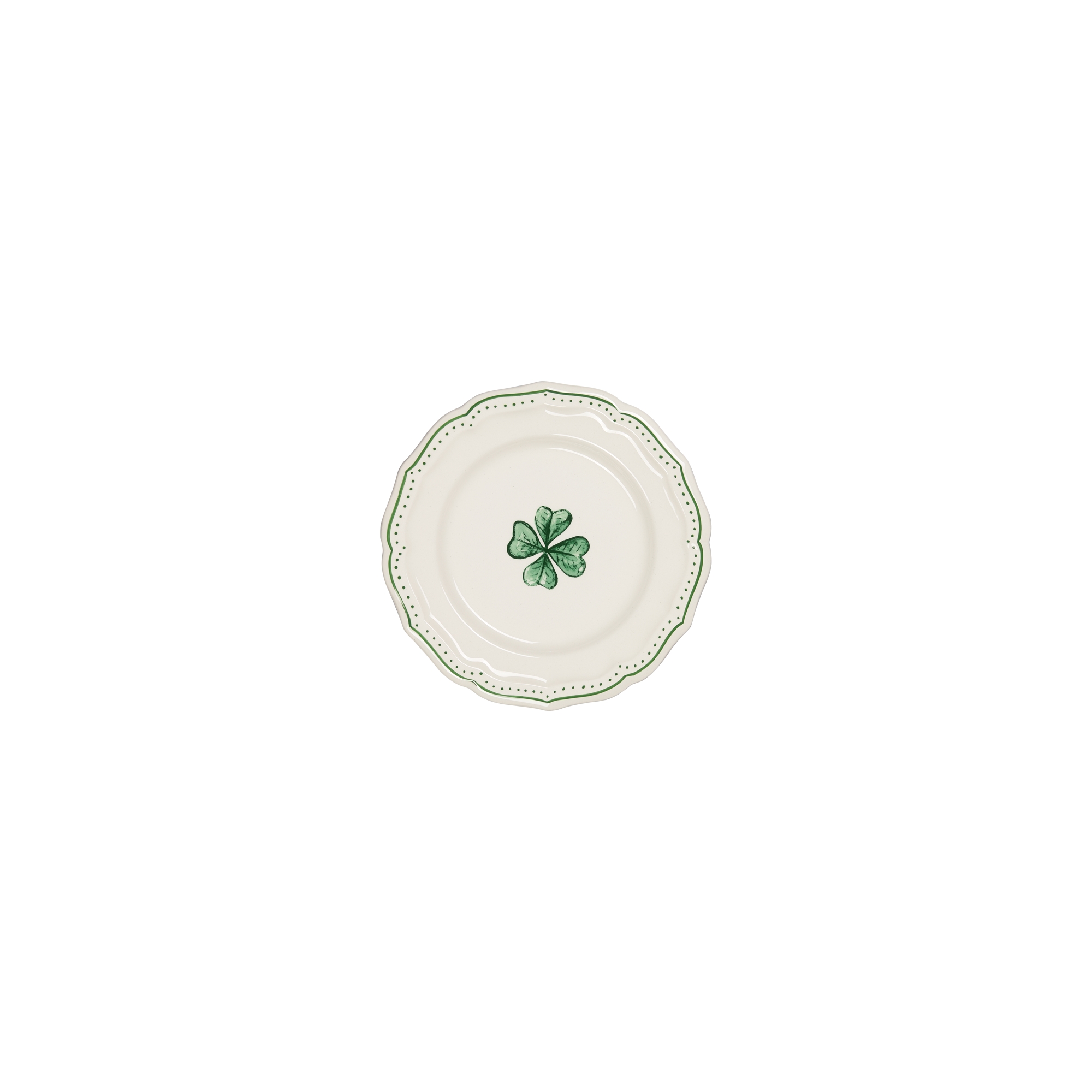 Side Plate Ceramic with Clover Motif | DIOR US