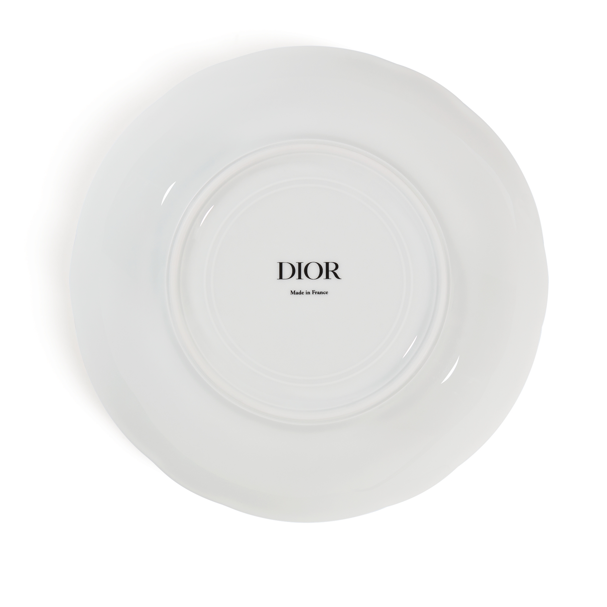 Pastateller Toile de Jouy in Weiß und Blau E08