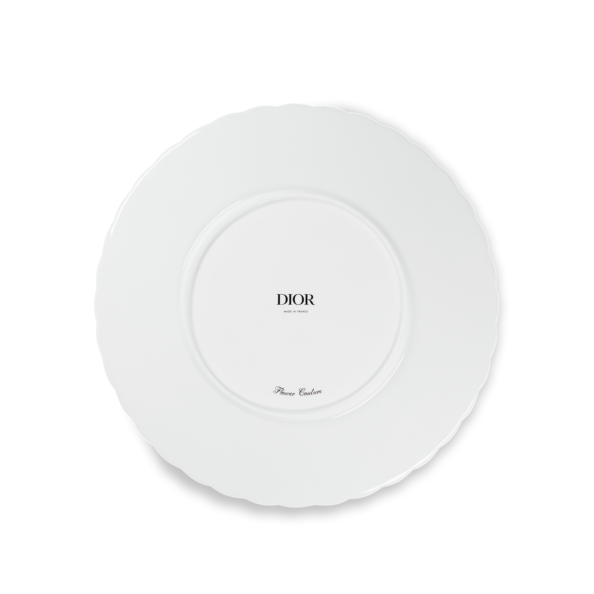 Speiseteller Porzellan mit Anemone Motiv in mehreren Farben und 24 Karat Gold E08