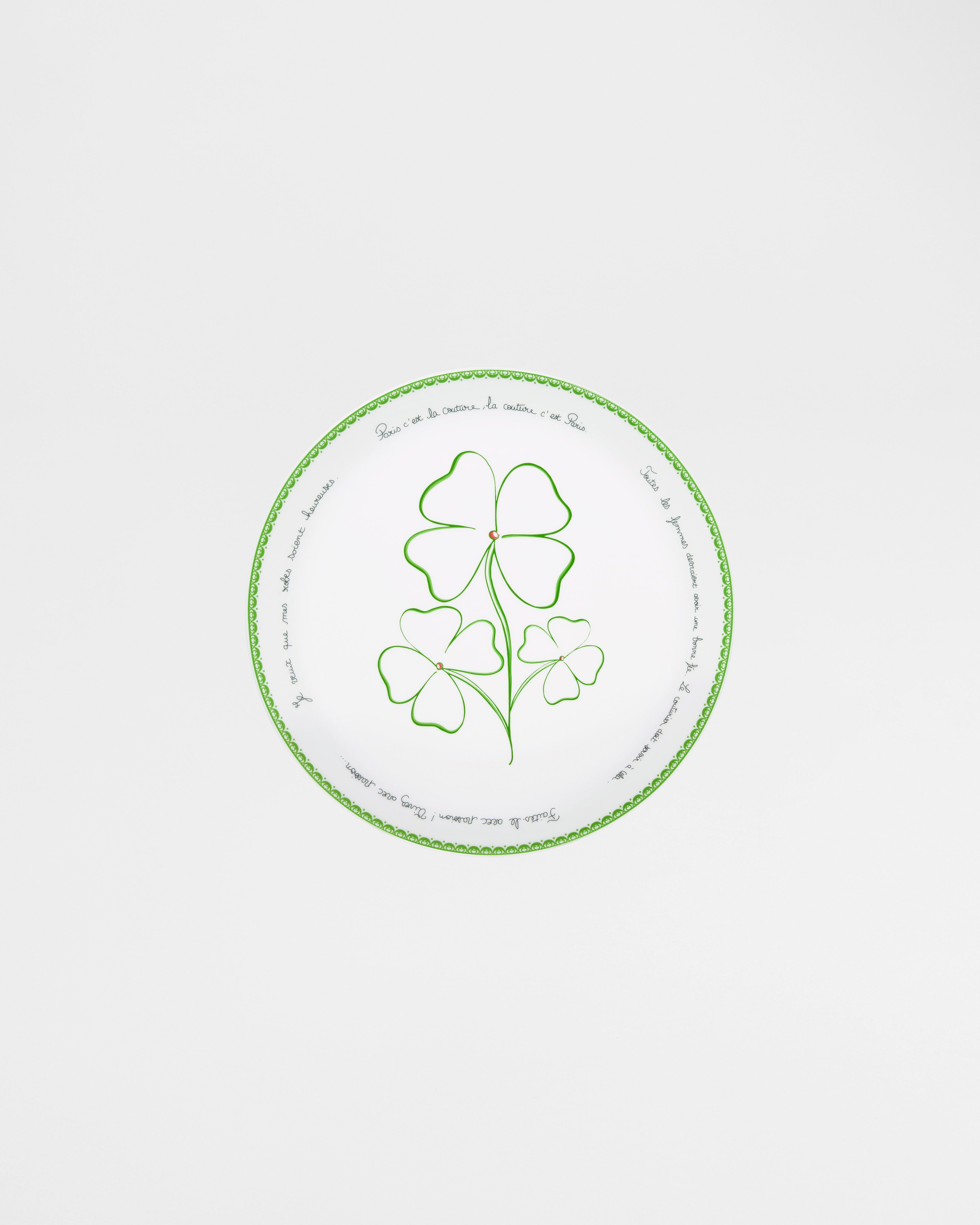 Piatto da dessert Lily of the Valley, verde E01