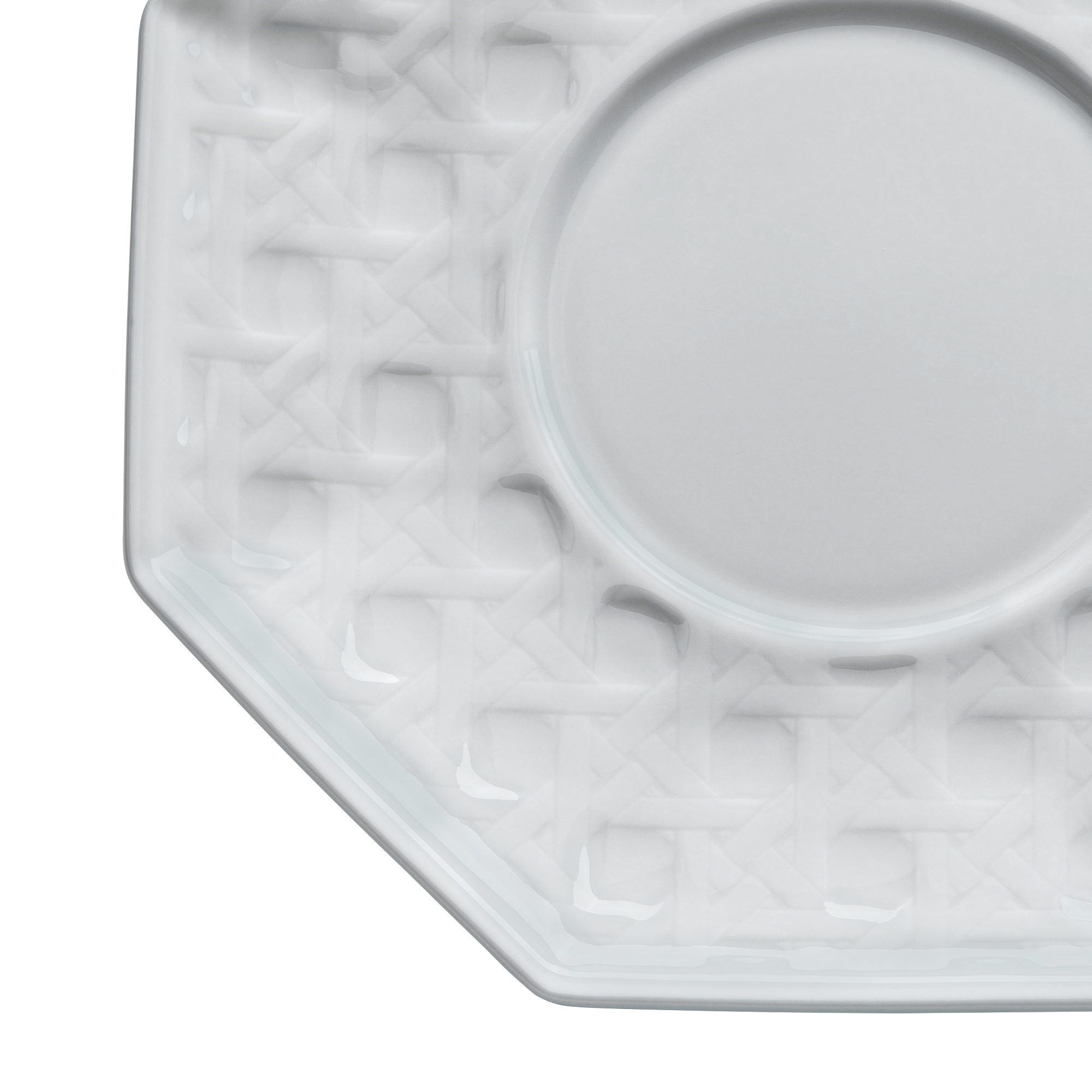 Koffieschoteltje Wit Miss Dior Cannage E09