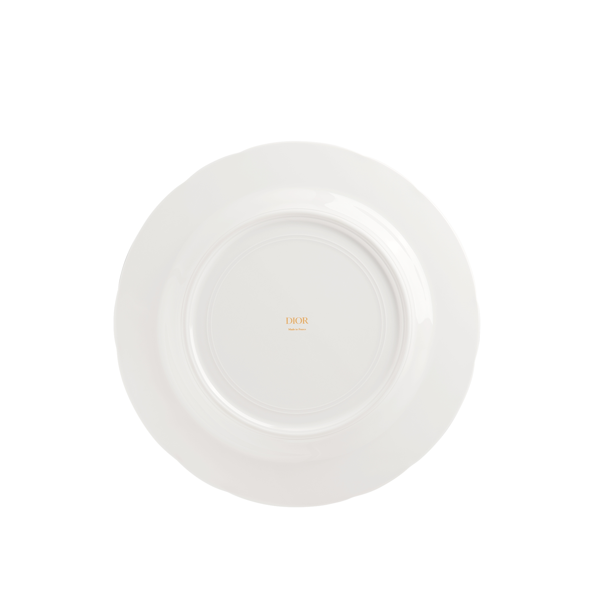 Dessert Plate Burgundy Toile de Jouy Hydrangea E08