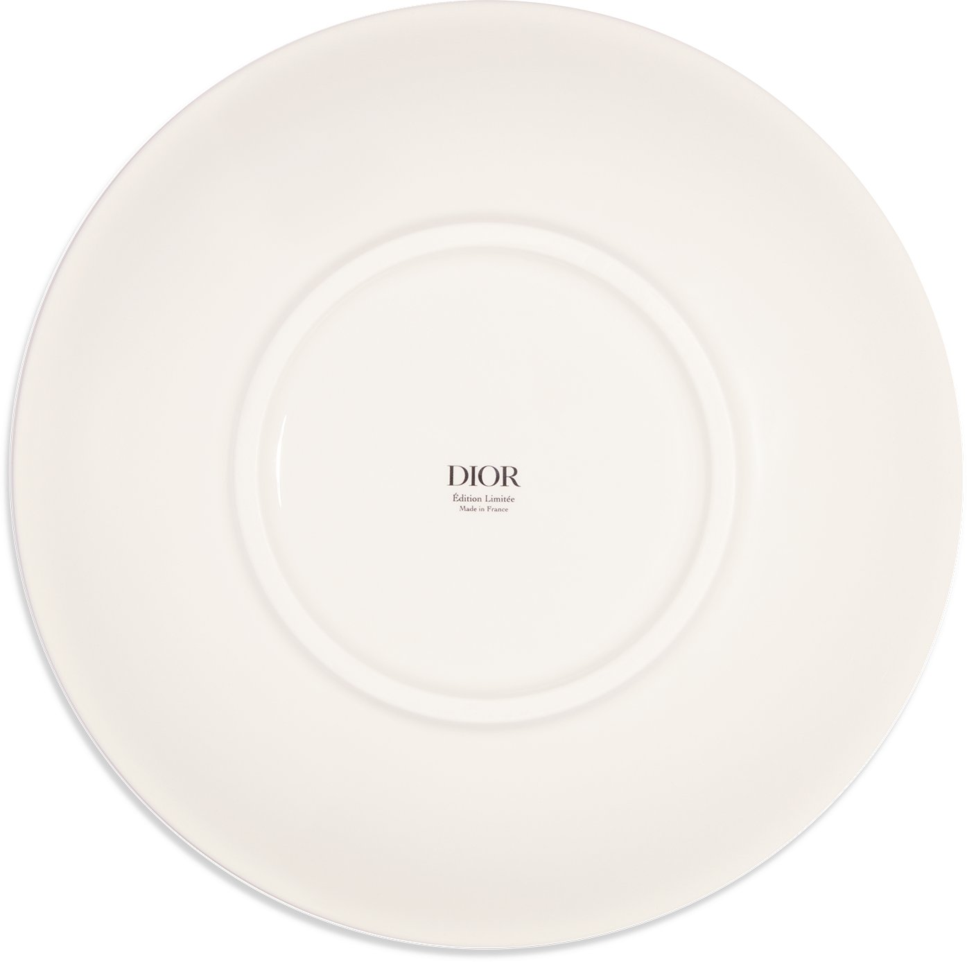 Set of Six Dinner Plates Back view
