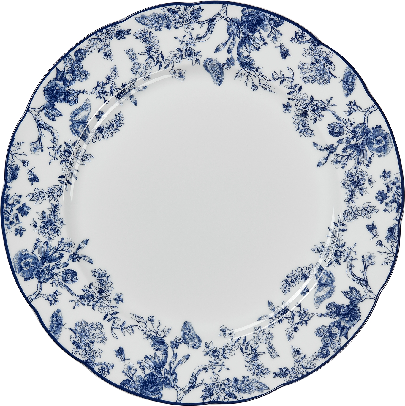 Dessert Plate Blue Toile de Jouy Tiger | DIOR