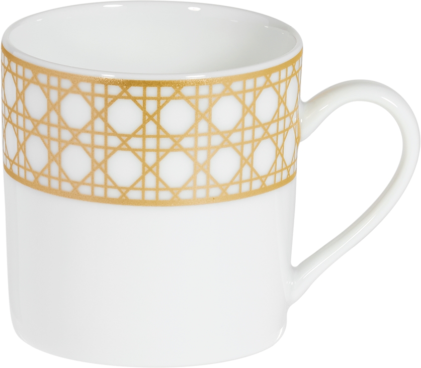 Coffee Cup Gold-Tone Cannage Montaigne | DIOR