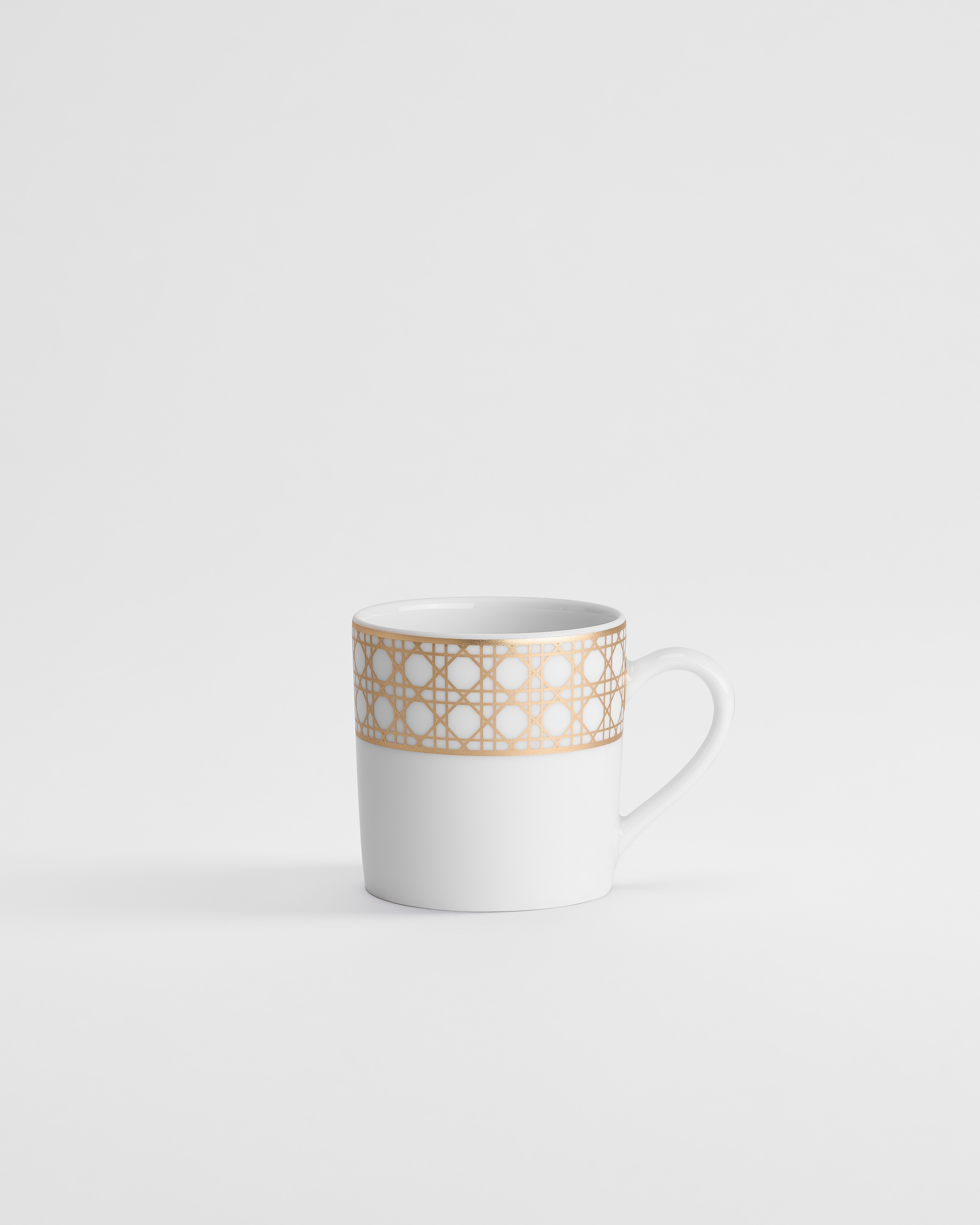 Koffiekop Cannage Montaigne, goud E01
