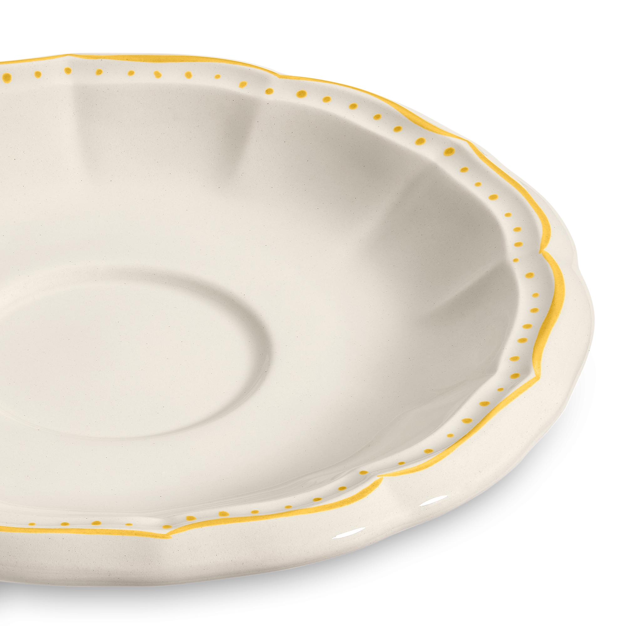 커피잔 받침 꿀벌 모티브 세라믹 E09