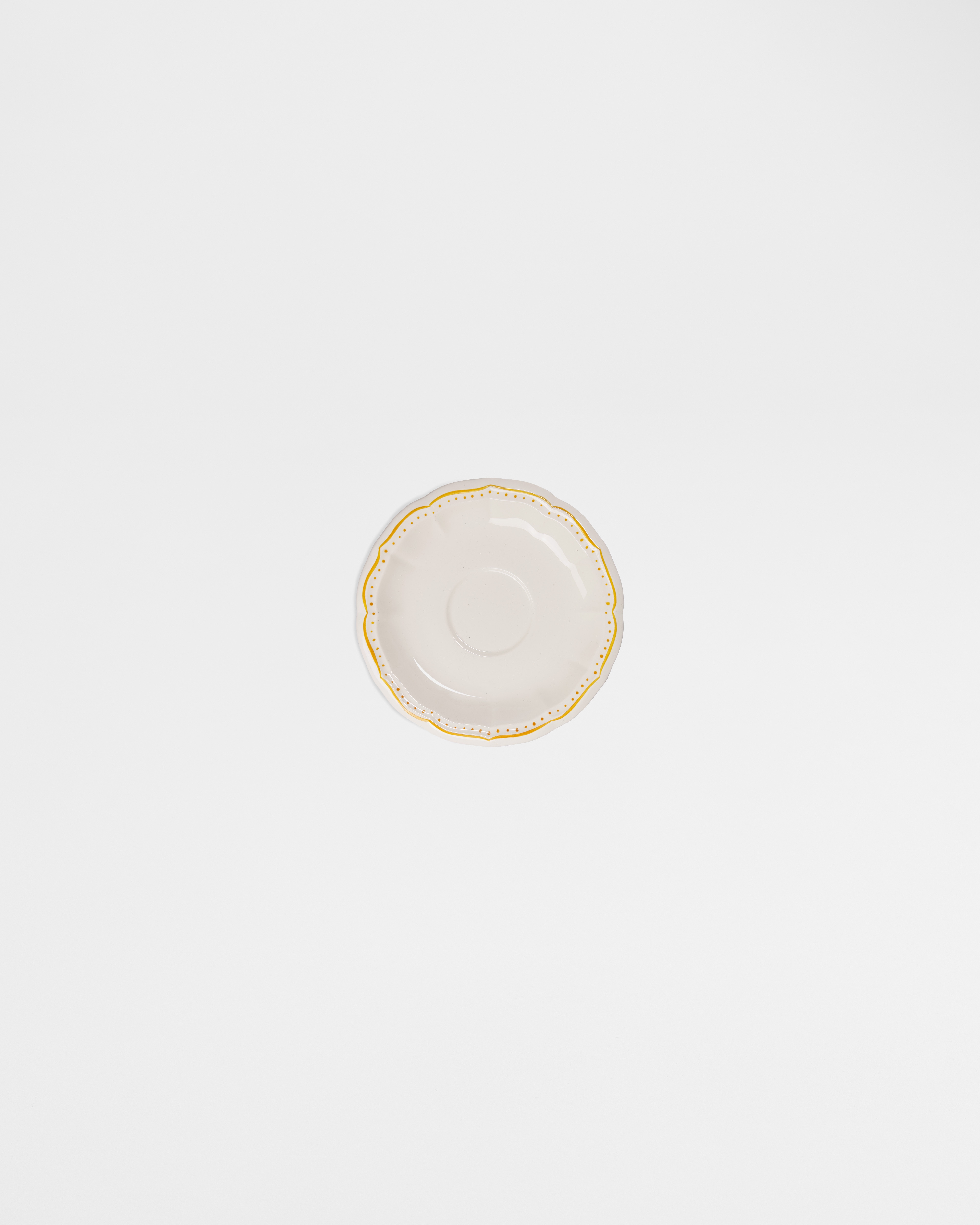 Kaffeeuntertasse Keramik mit Bienenmotiv E01