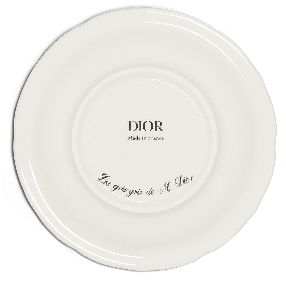 Coffee Saucer Back view