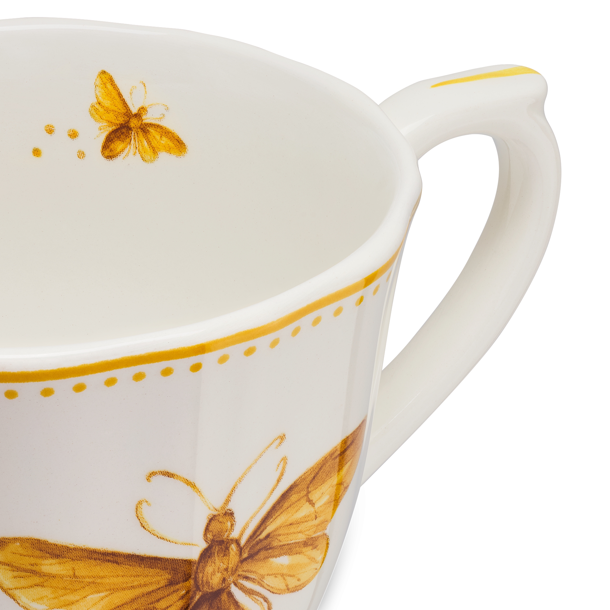 Teacup Ceramic with Bee Motif E09