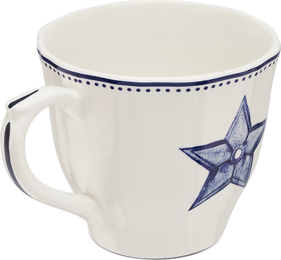 Teacup Three quarter back view