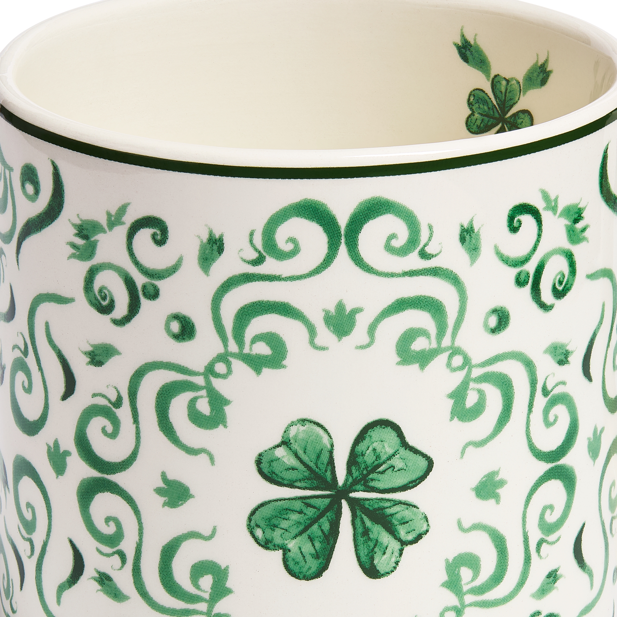 Set of Two Mugs, Clover and Star