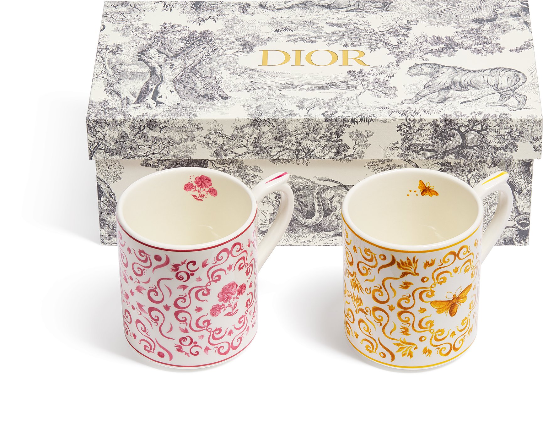 Coffret de 2 mugs abeille et rose aria_woman_viewcode_e01