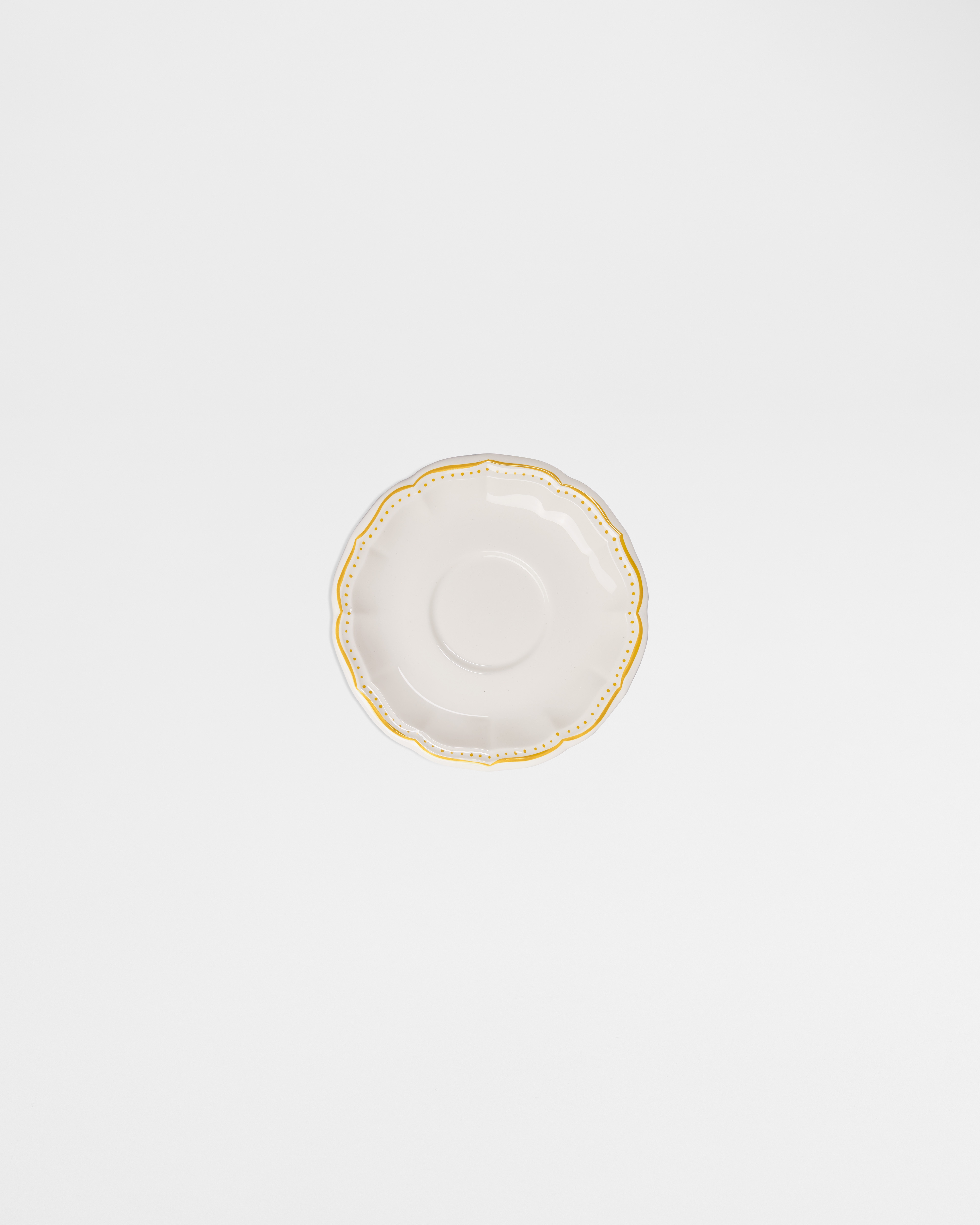 Teeuntertasse Keramik mit Bienenmotiv E01