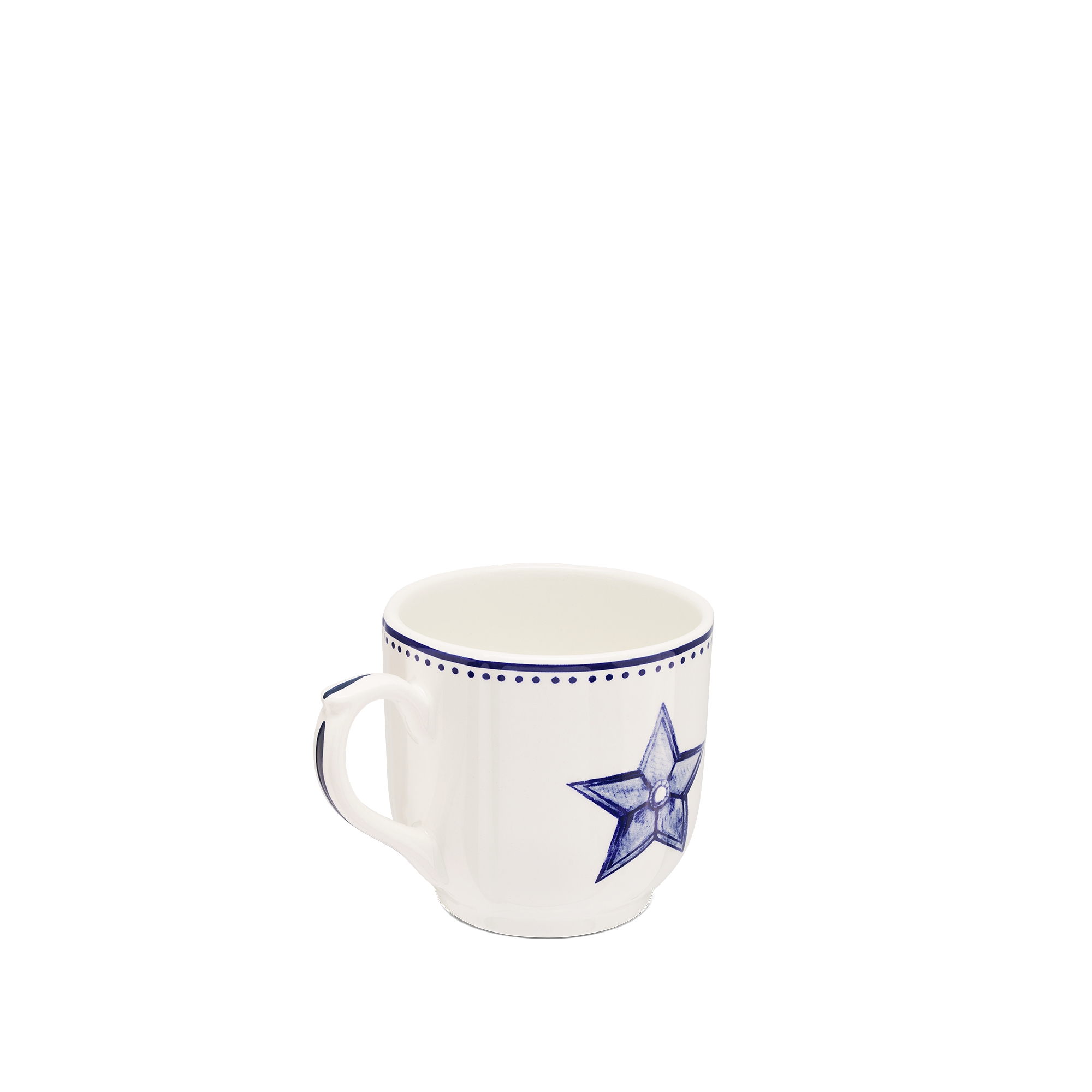 Coffee Cup Ceramic with Star Motif E05