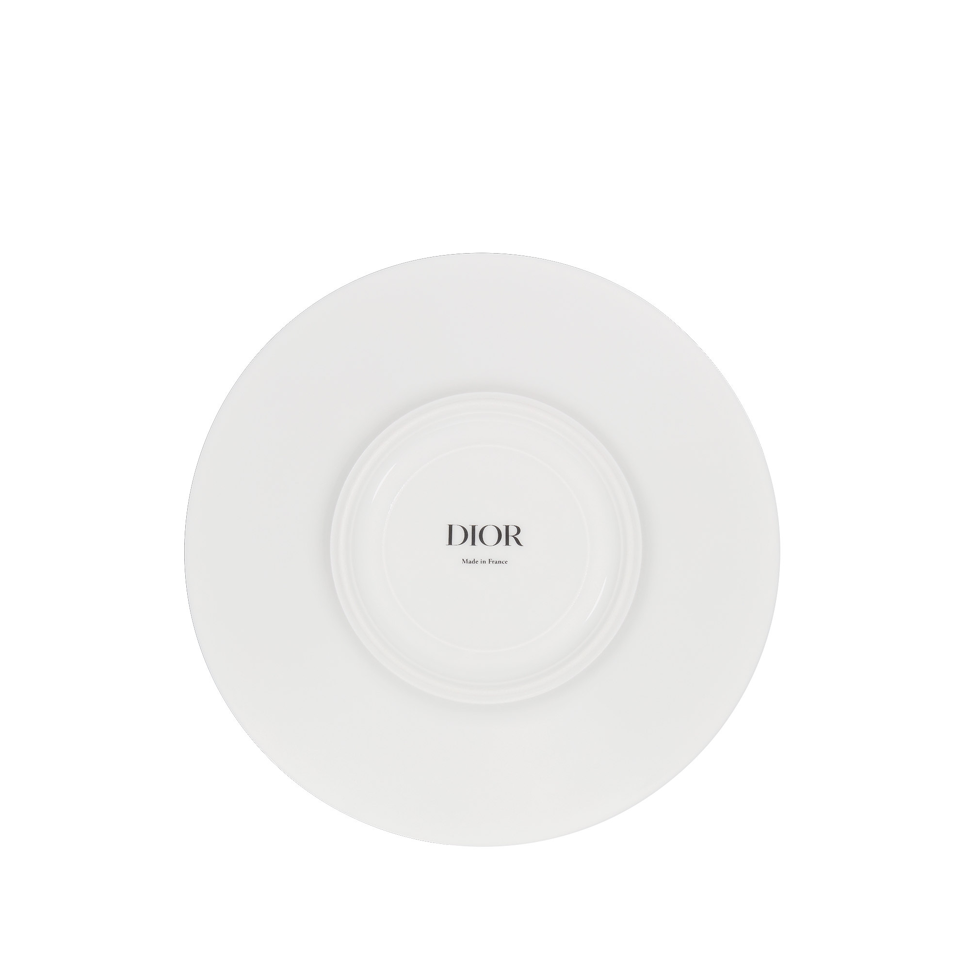 Ontbijtbordje Bordeauxrood Toile de Jouy-motief E08