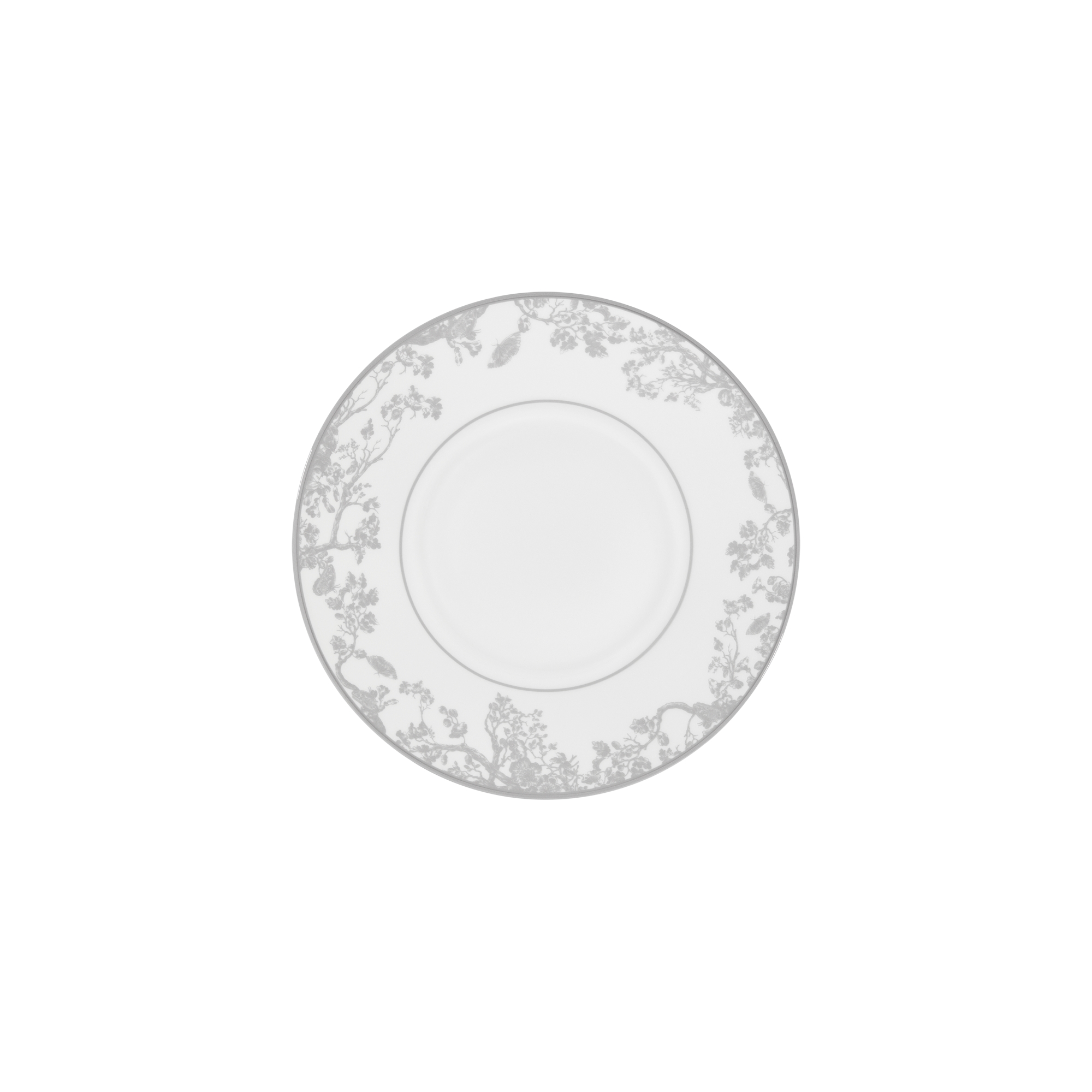  White and Gray Toile de Jouy