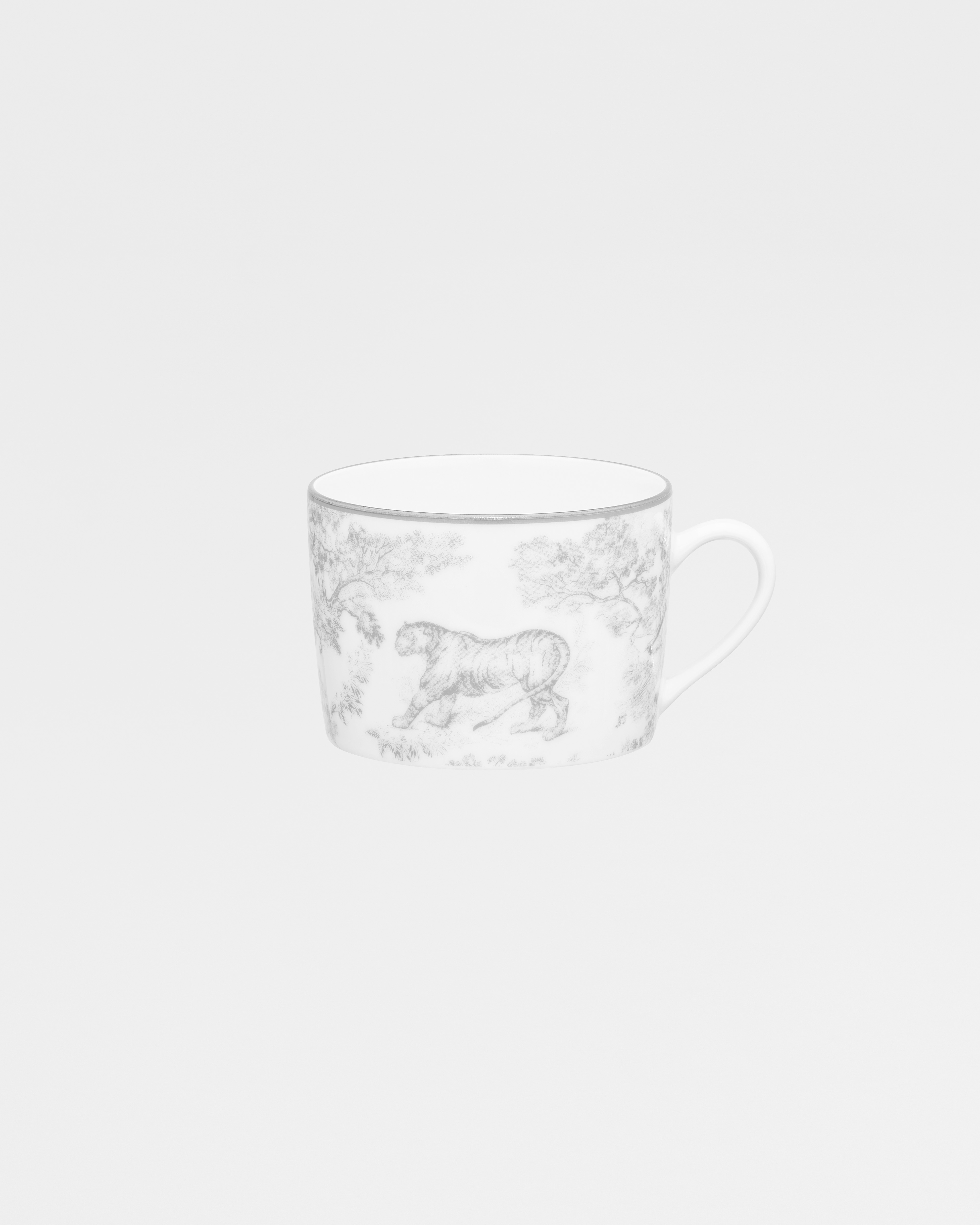 Teetasse Toile de Jouy, Grau E01