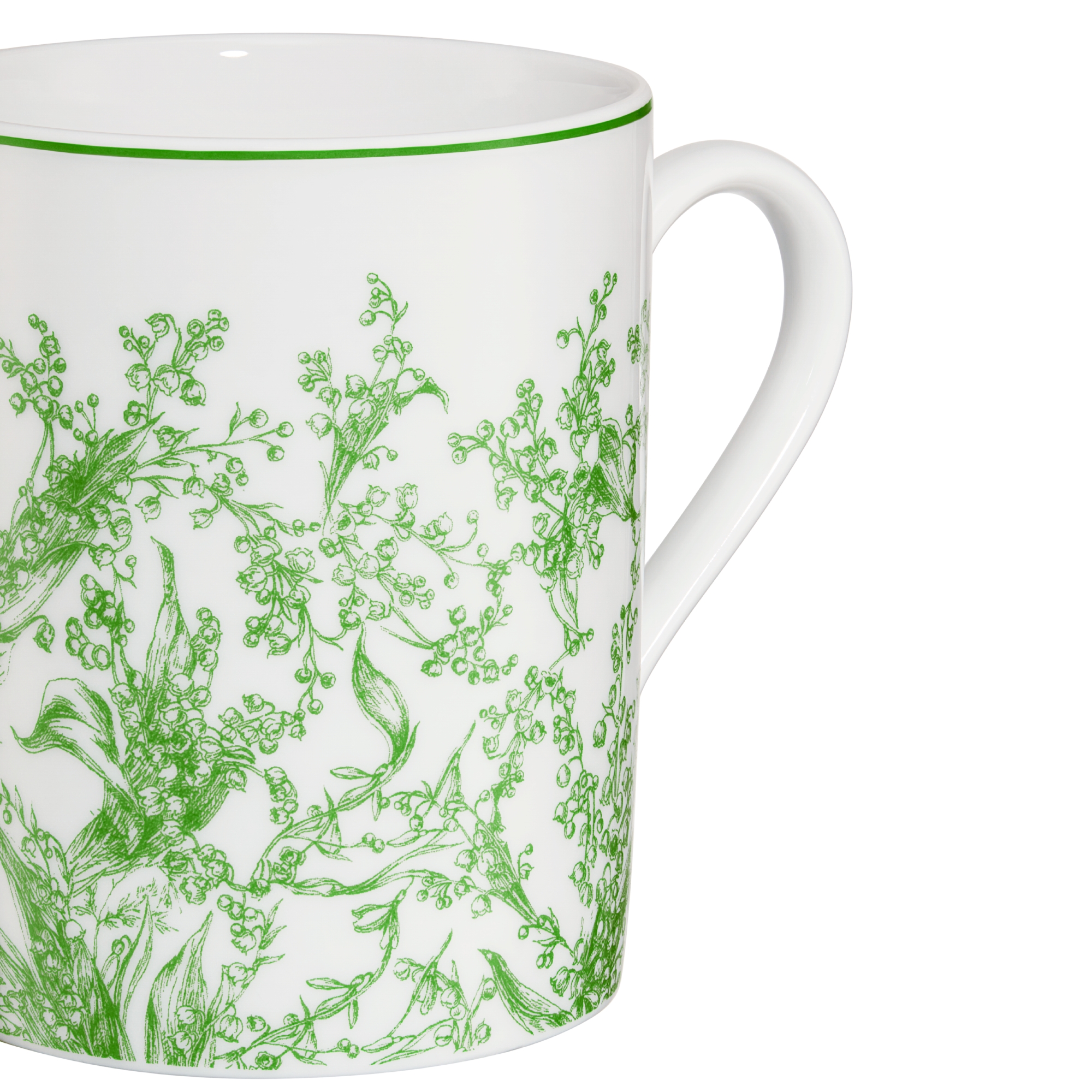 Mug Lily of the Valley, Green E09