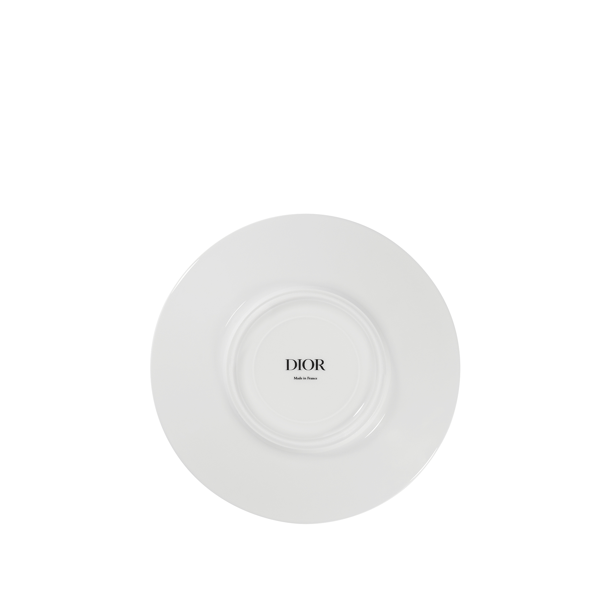 Teacup Saucer  Blue Toile de Jouy E08