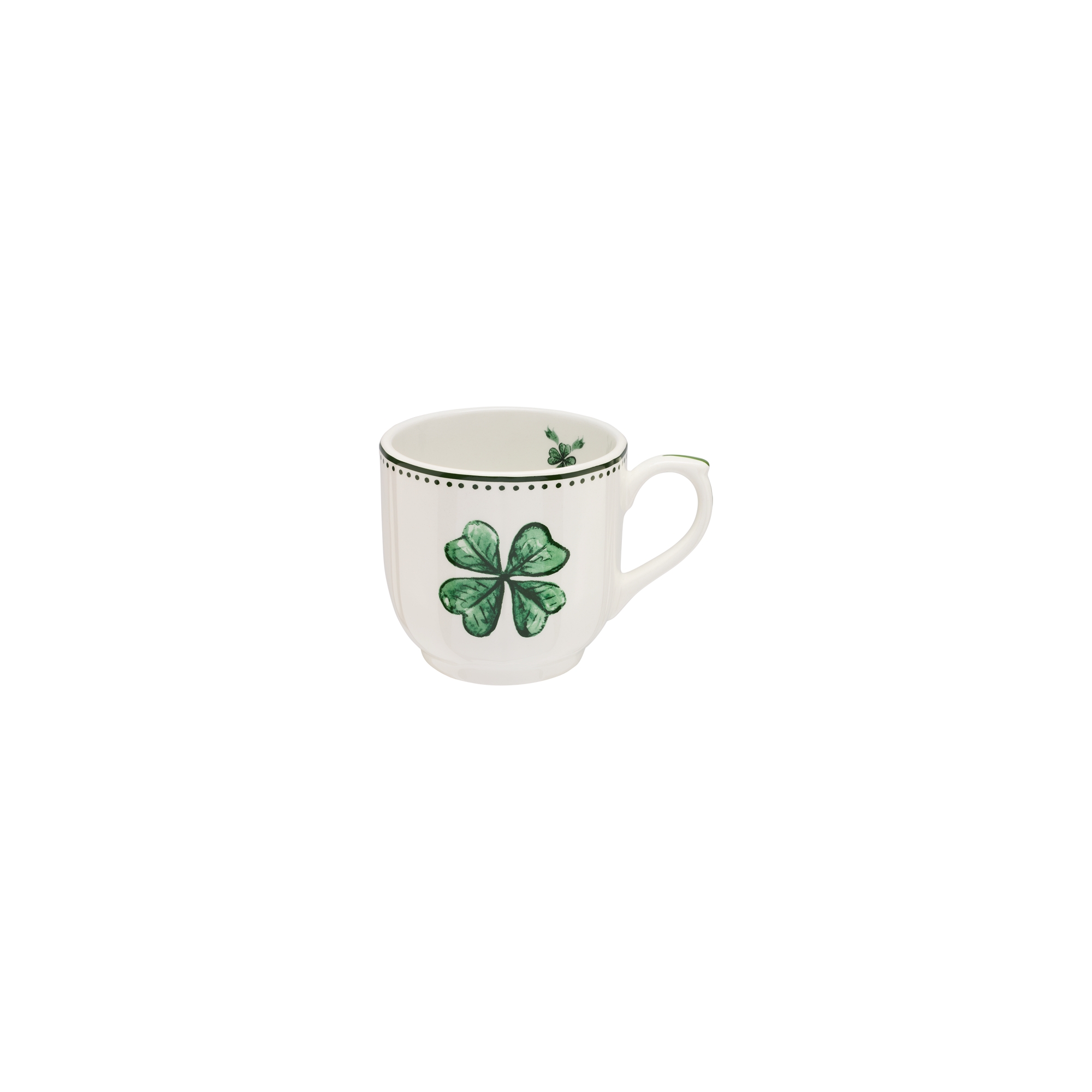 Coffee Cup Ceramic with Clover Motif | DIOR US
