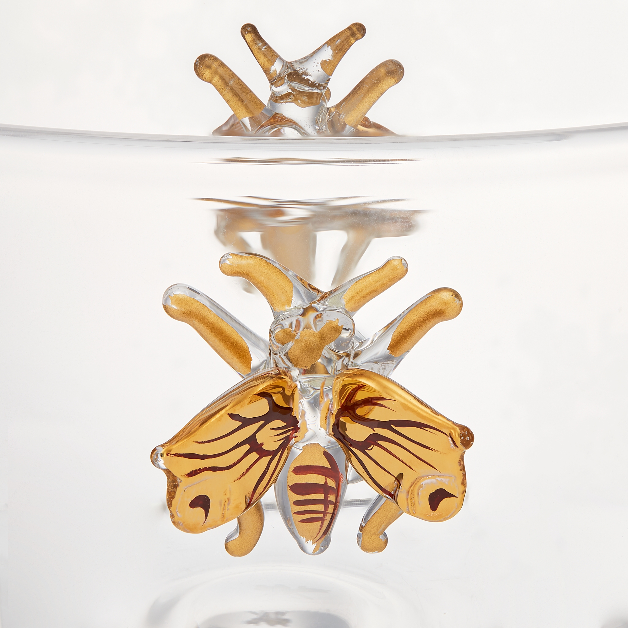 Bowl Gold-Tone Bal des Abeilles E09