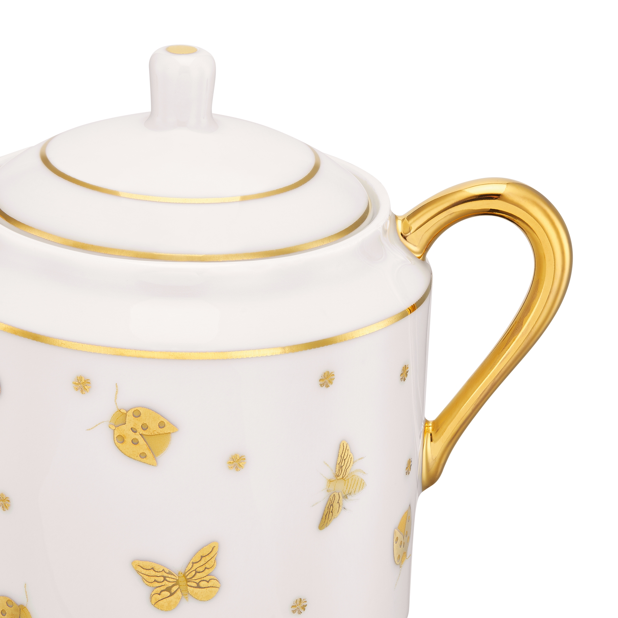 Sucrier Bal des Abeilles, or E09