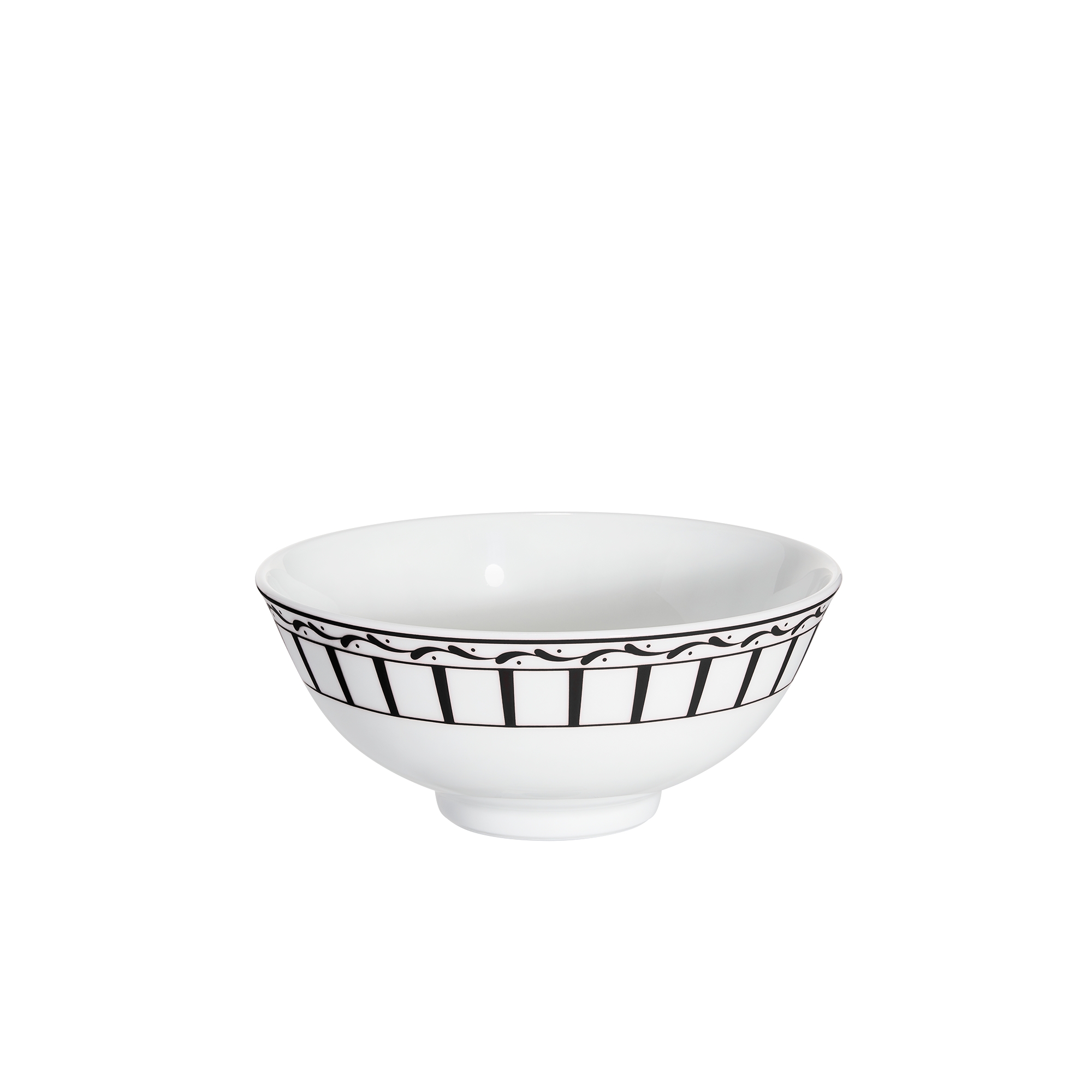 Rice Bowl Black and White Monsieur Dior E01