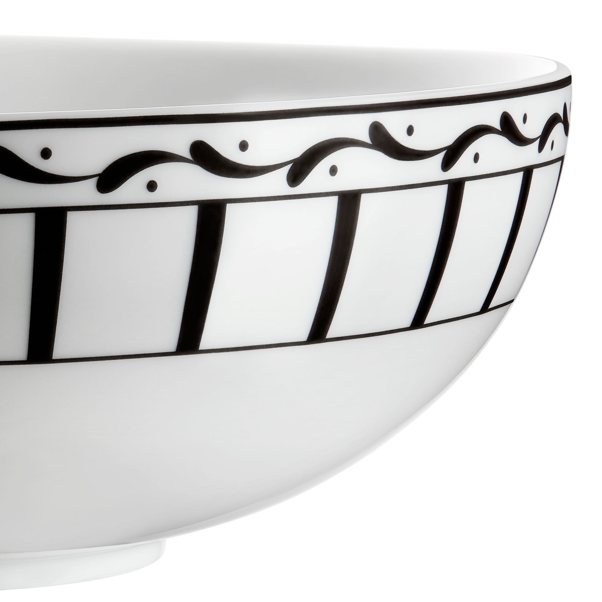 Bowl Black and White Monsieur Dior E09