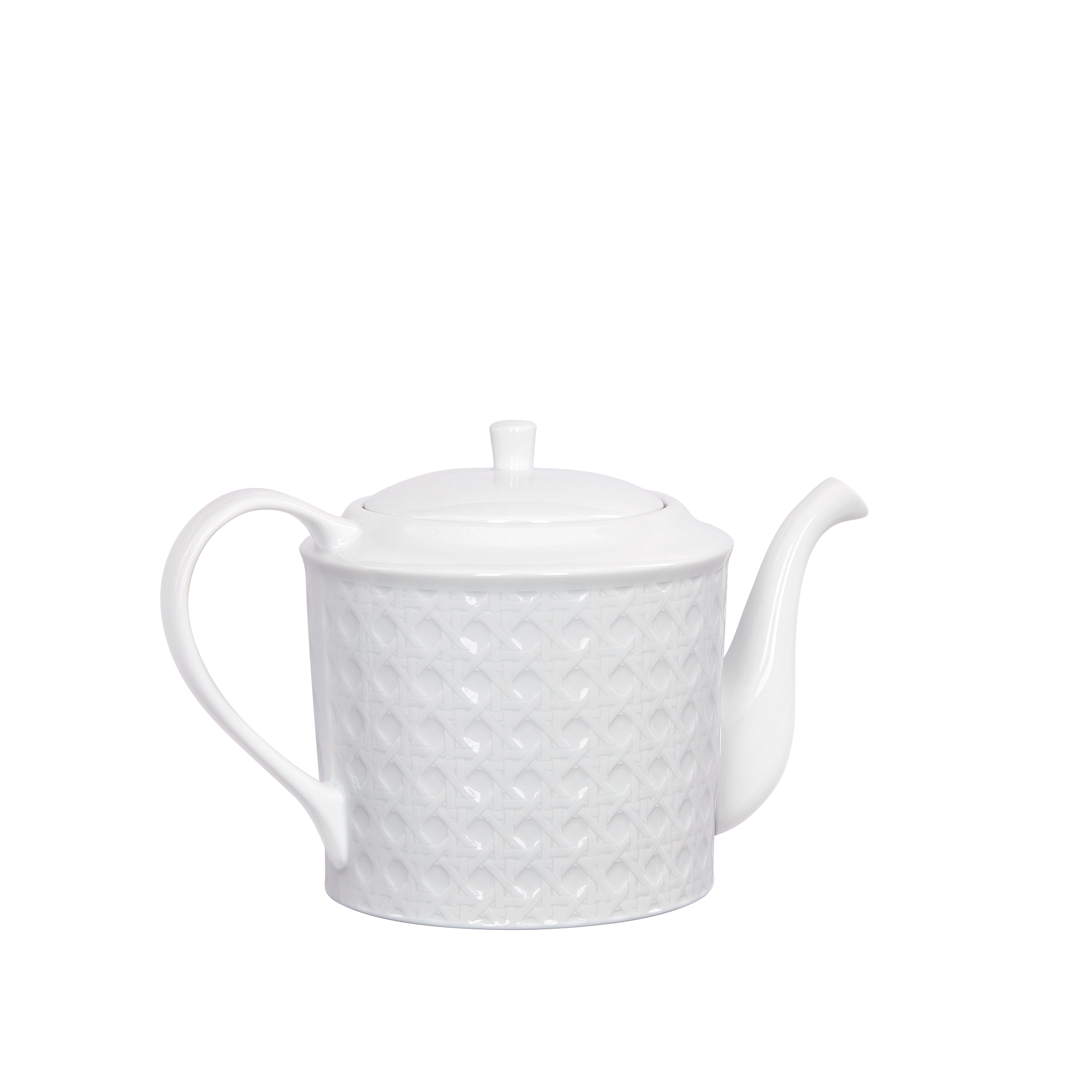 Théière Cannage Miss Dior, blanc E05