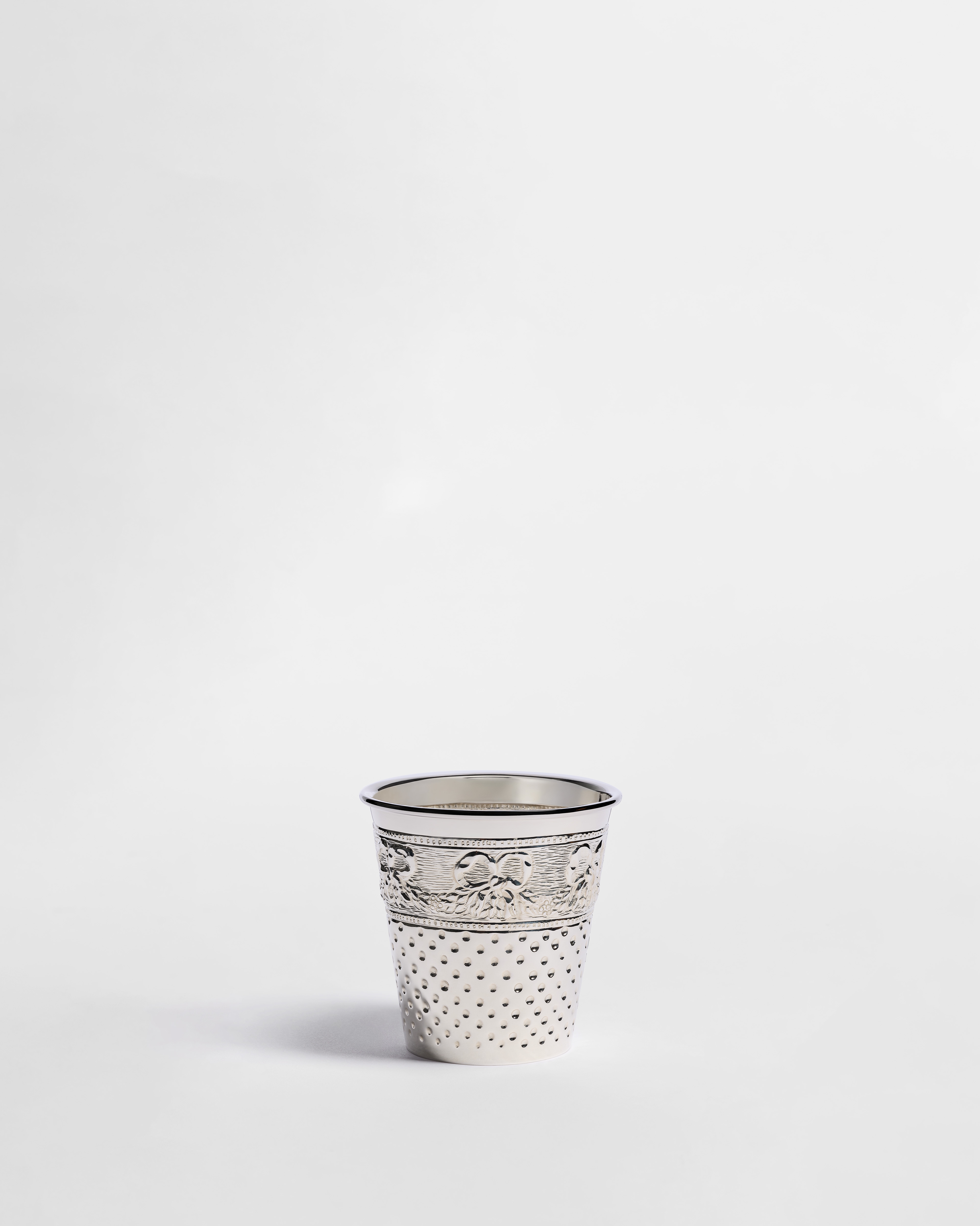 Tumbler Silver-Finish Metal E01