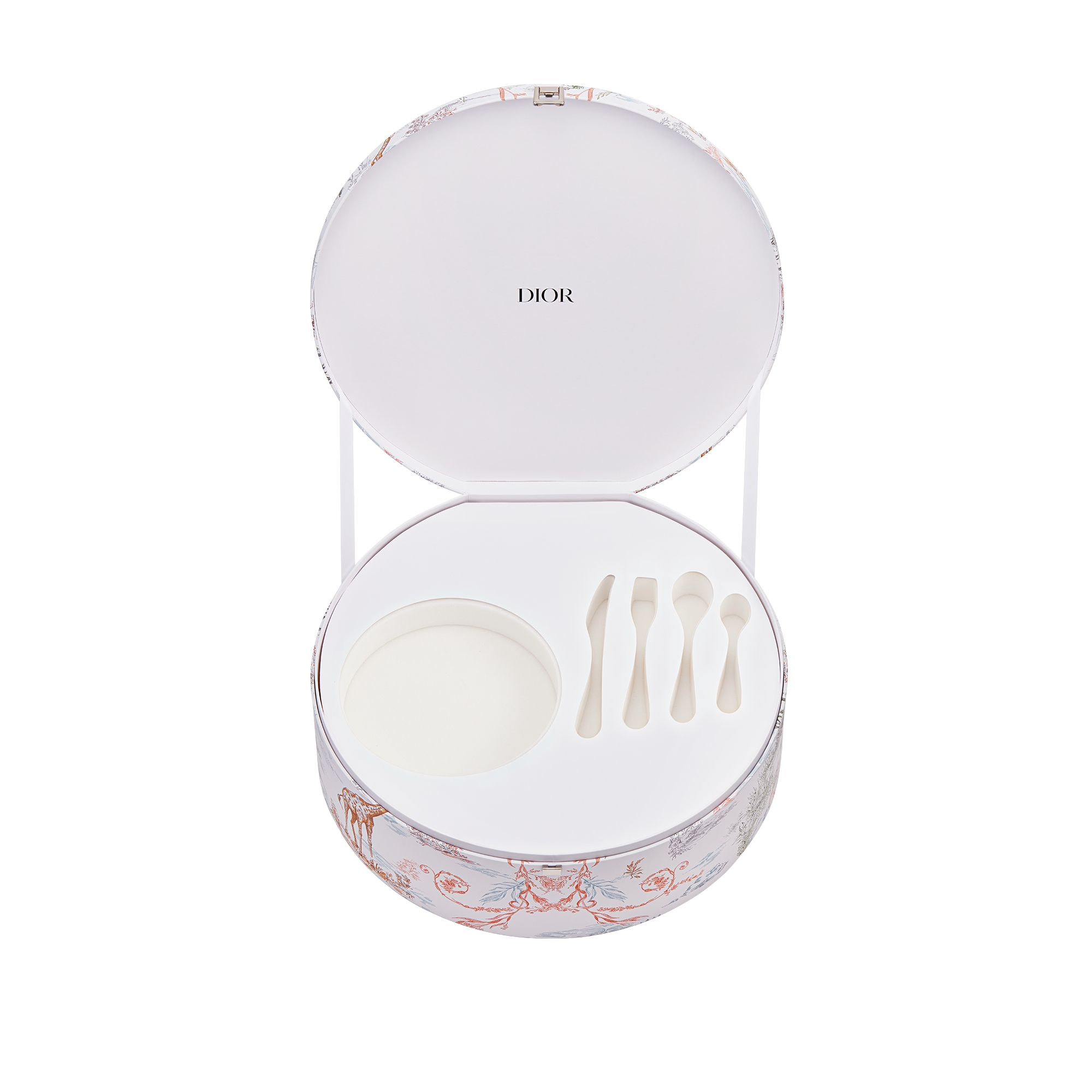 Plate Set and 4 Cutlery Items