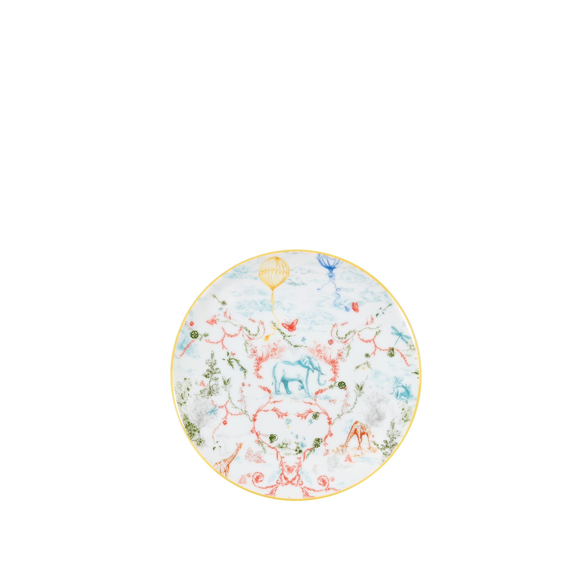 Plate Set and 4 Cutlery Items